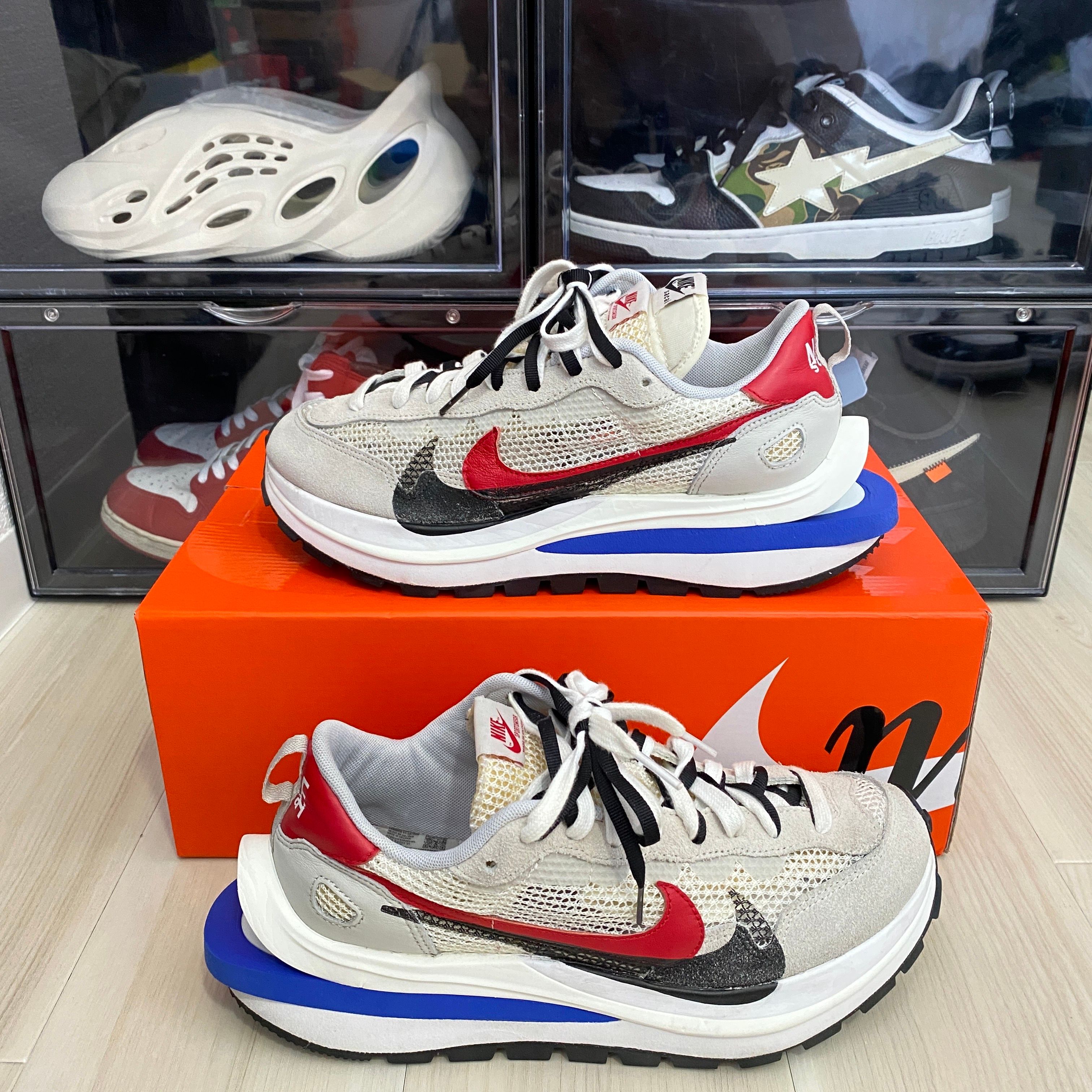 sacai × Nike Vapor Waffle "Royal Fuchsia"