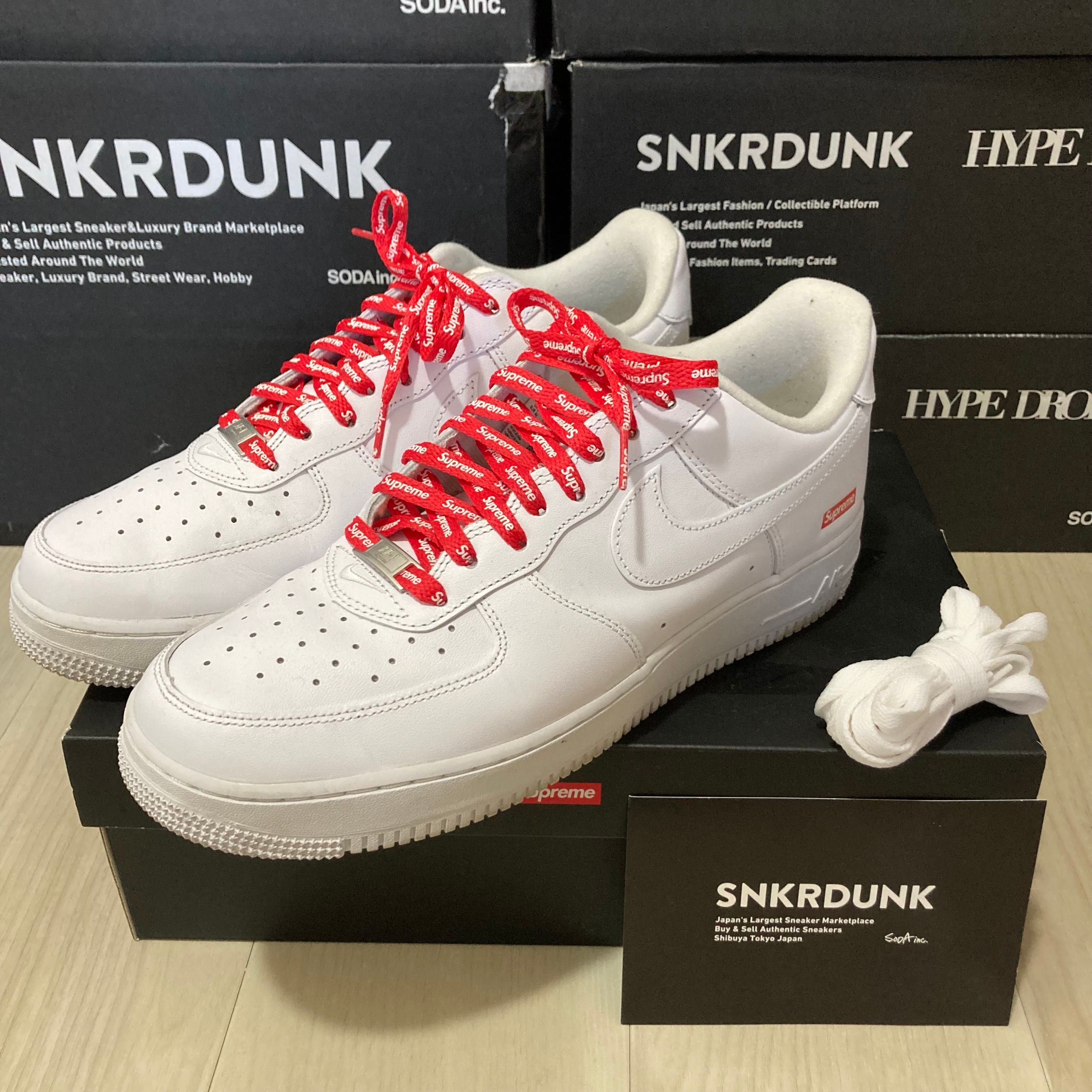 Supreme × Nike Air Force 1 Low "White"