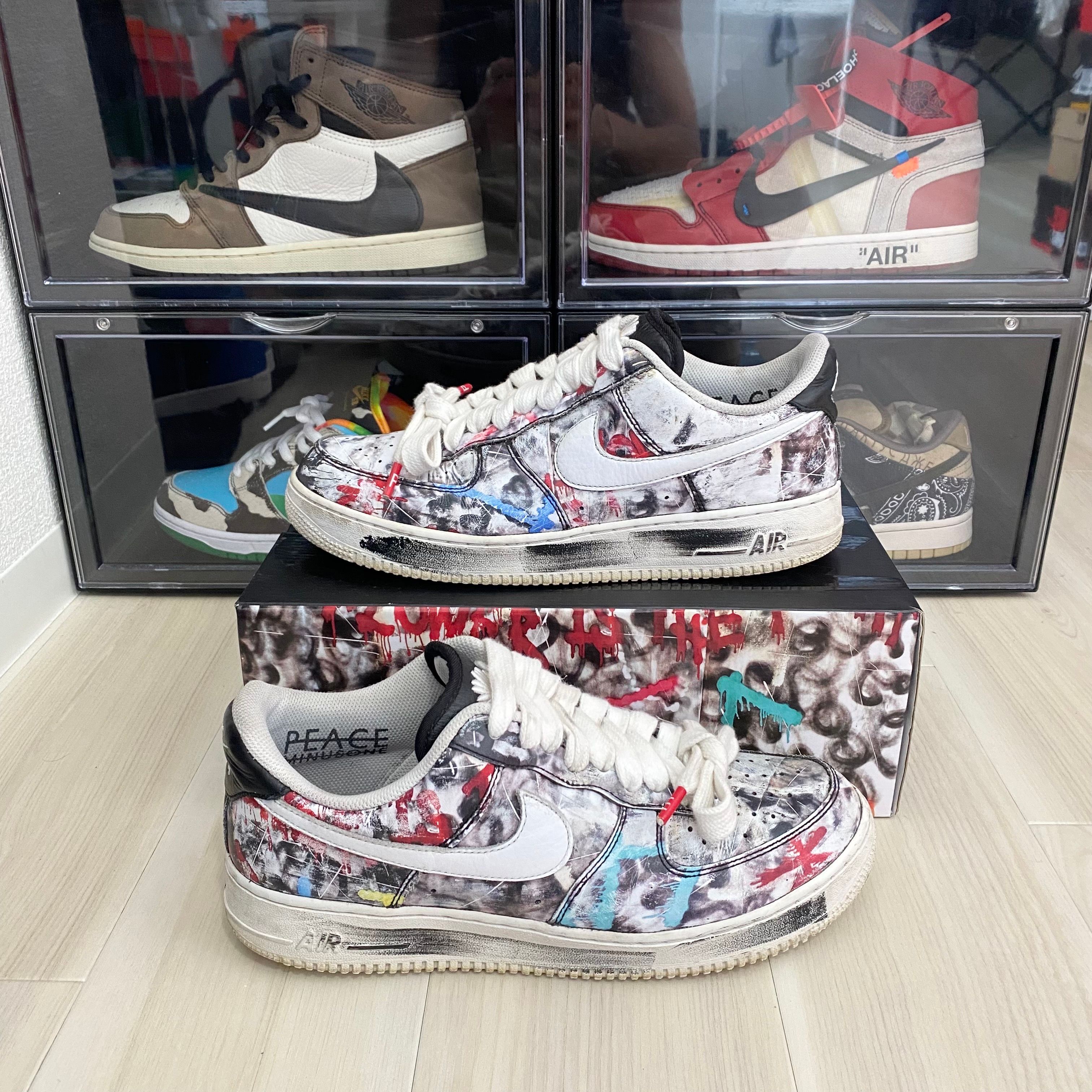 PEACEMINUSONE × Nike Air Force 1 Low Para Noise "Black" / G-DRAGON