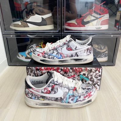 PEACEMINUSONE × Nike Air Force 1 Low Para Noise "Black" / G-DRAGON