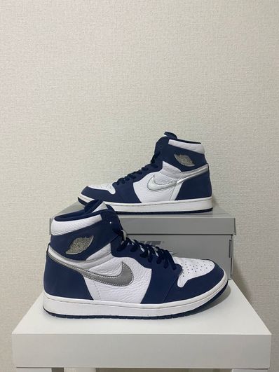Nike Air Jordan 1 High OG CO.JP "White/Midnight Navy" (2020)(ブリーフケースなし)