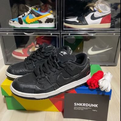 Wasted Youth × Nike SB Dunk Low "Black Denim" / VERDY