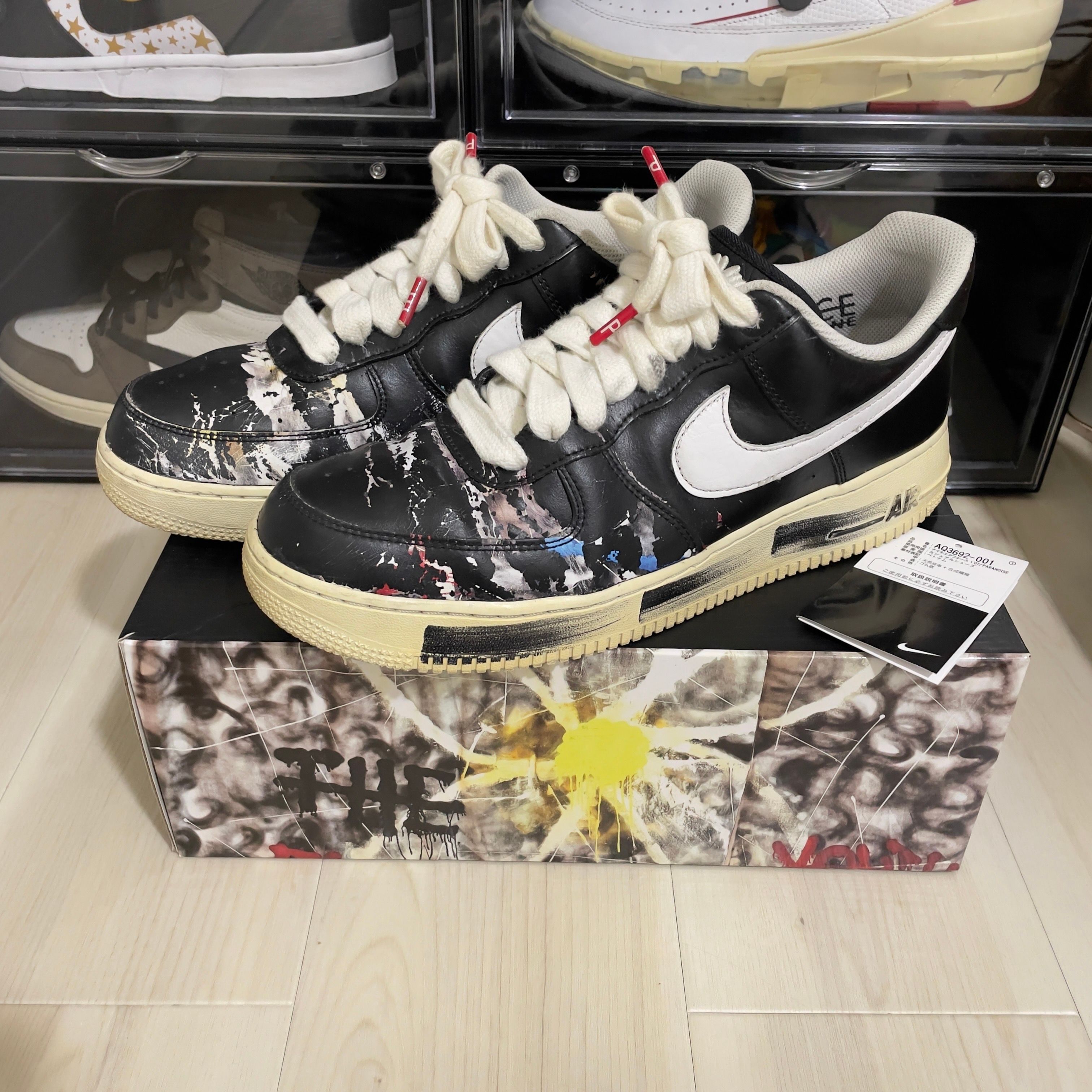 PEACEMINUSONE × Nike Air Force 1 Low Para Noise "Black" / G-DRAGON