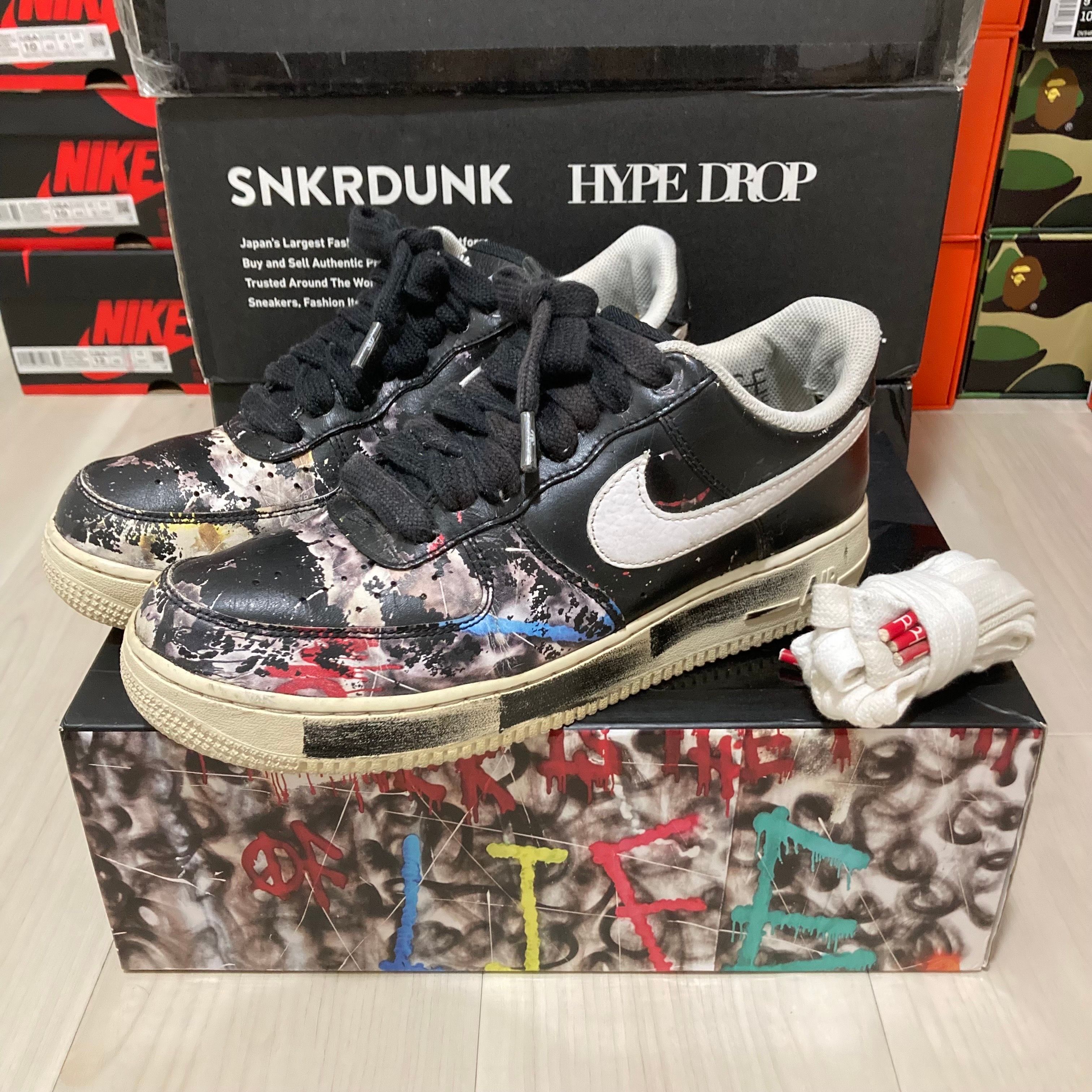 PEACEMINUSONE × Nike Air Force 1 Low Para Noise "Black" / G-DRAGON