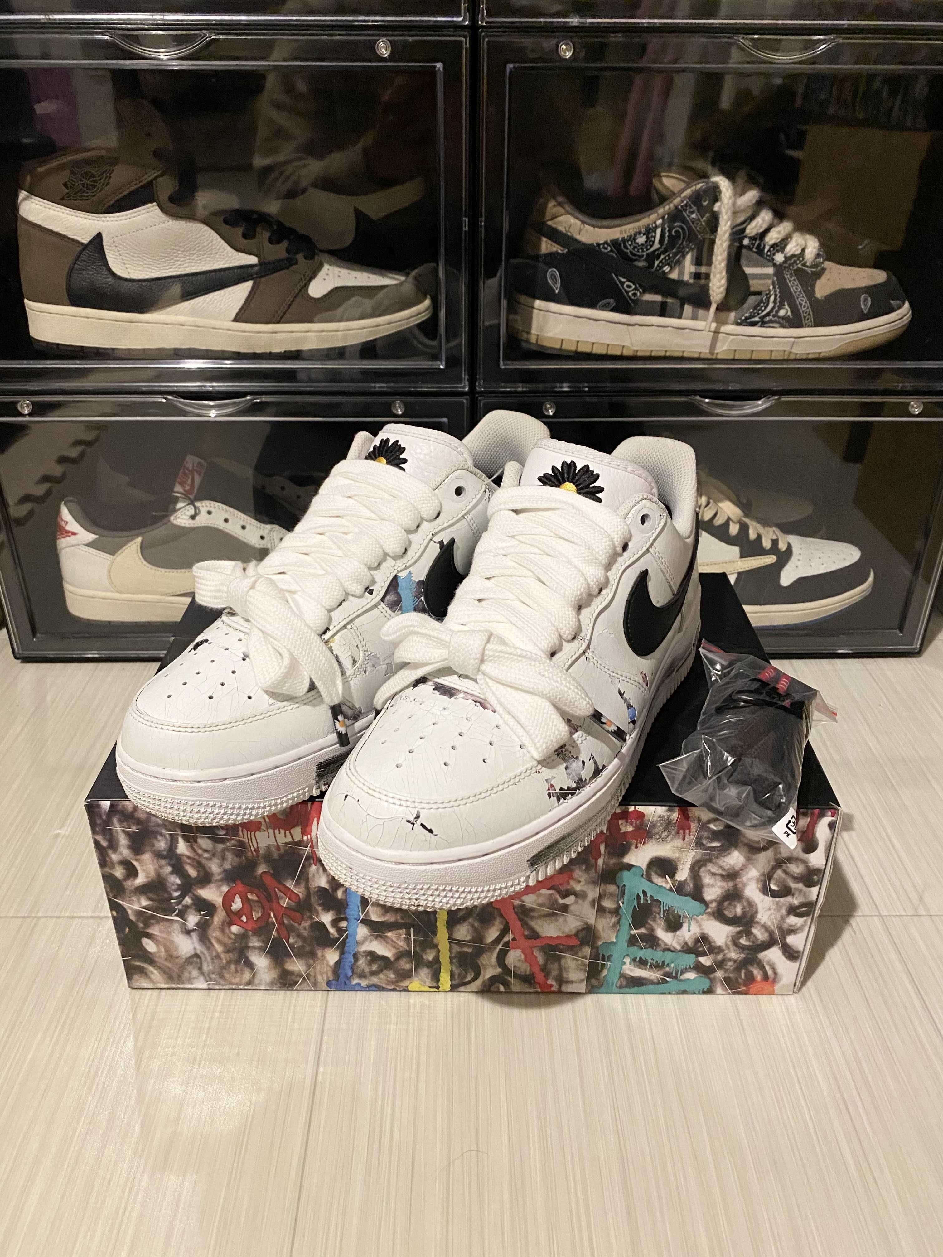 PEACEMINUSONE × Nike Air Force 1 Low "Para-noise/White/Black" / G-DRAGON