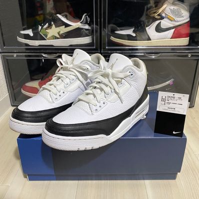 Fragment × Nike Air Jordan 3 "White/Black"