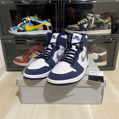 Nike Air Jordan 1 High OG CO.JP "White/Midnight Navy" (2020)(ブリーフケースなし)
