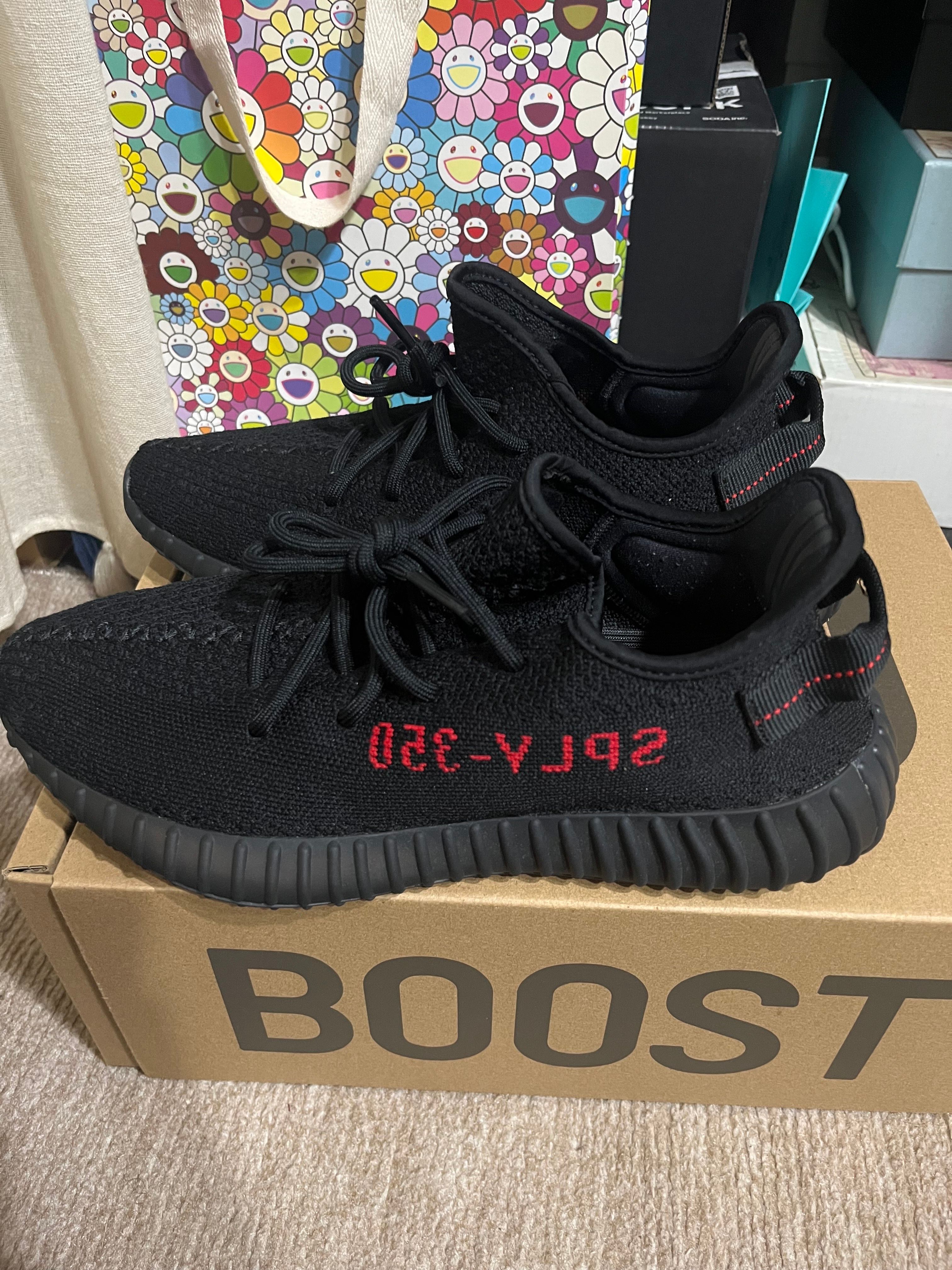 adidas YEEZY Boost 350 V2 "Core Black/Red" (2020)