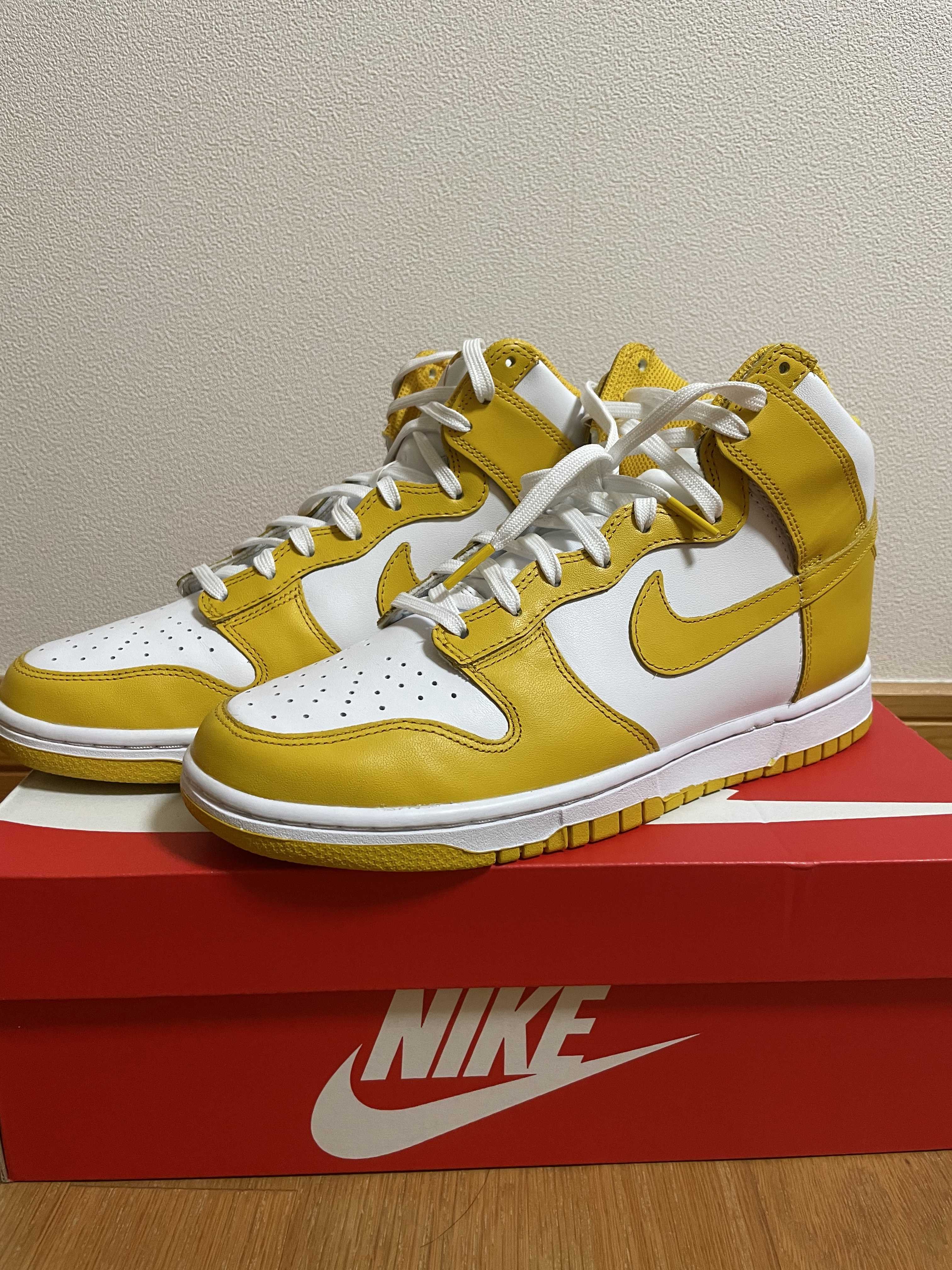 NIKE Women's DUNK HIGH "DARK SULFUR"