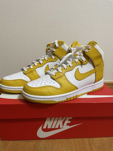 NIKE Women's DUNK HIGH "DARK SULFUR"