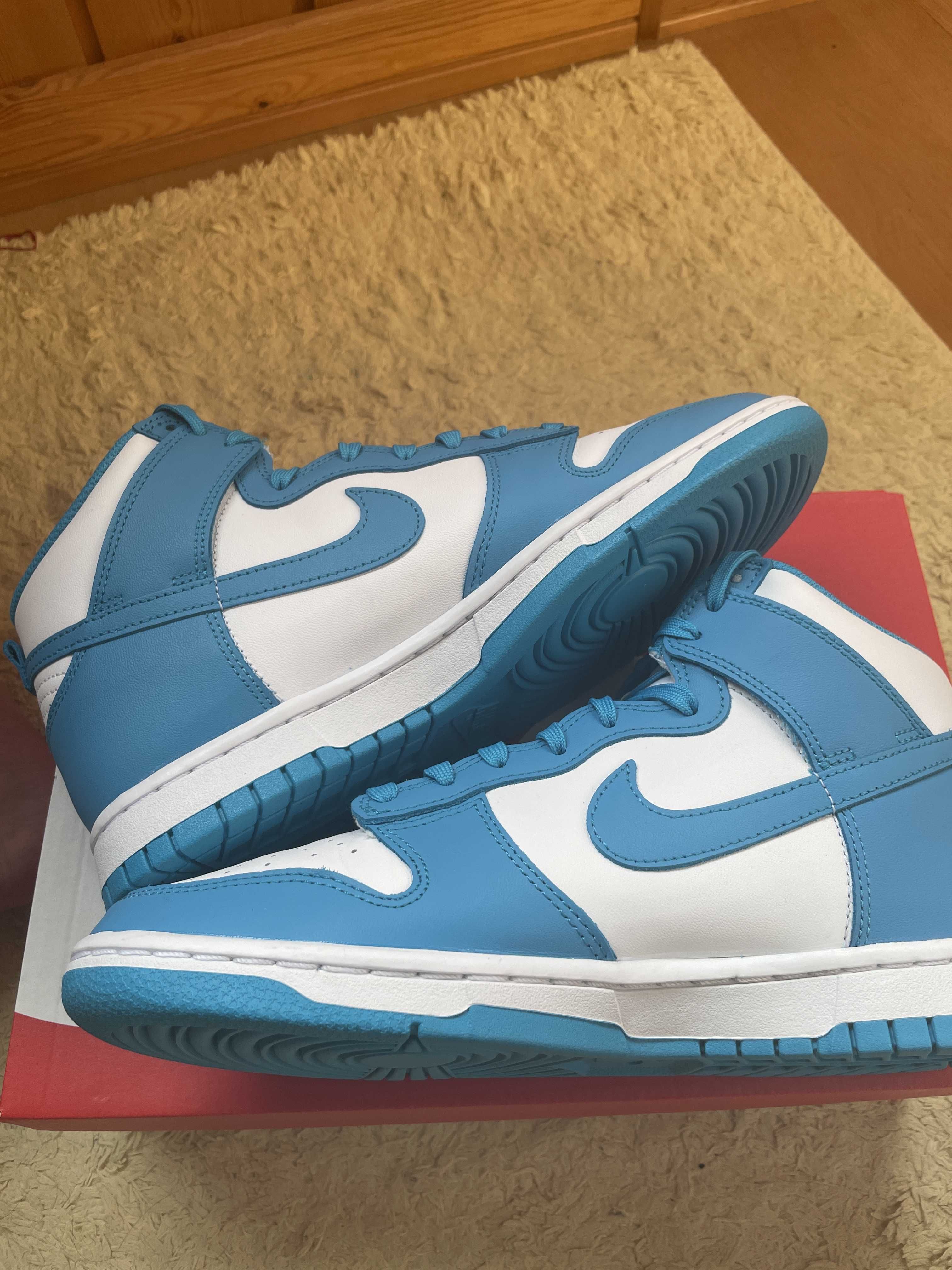 Nike Dunk High "Championship Blue"