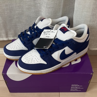 Nike SB Dunk Low "Los Angeles Dodgers/Deep Royal Blue"