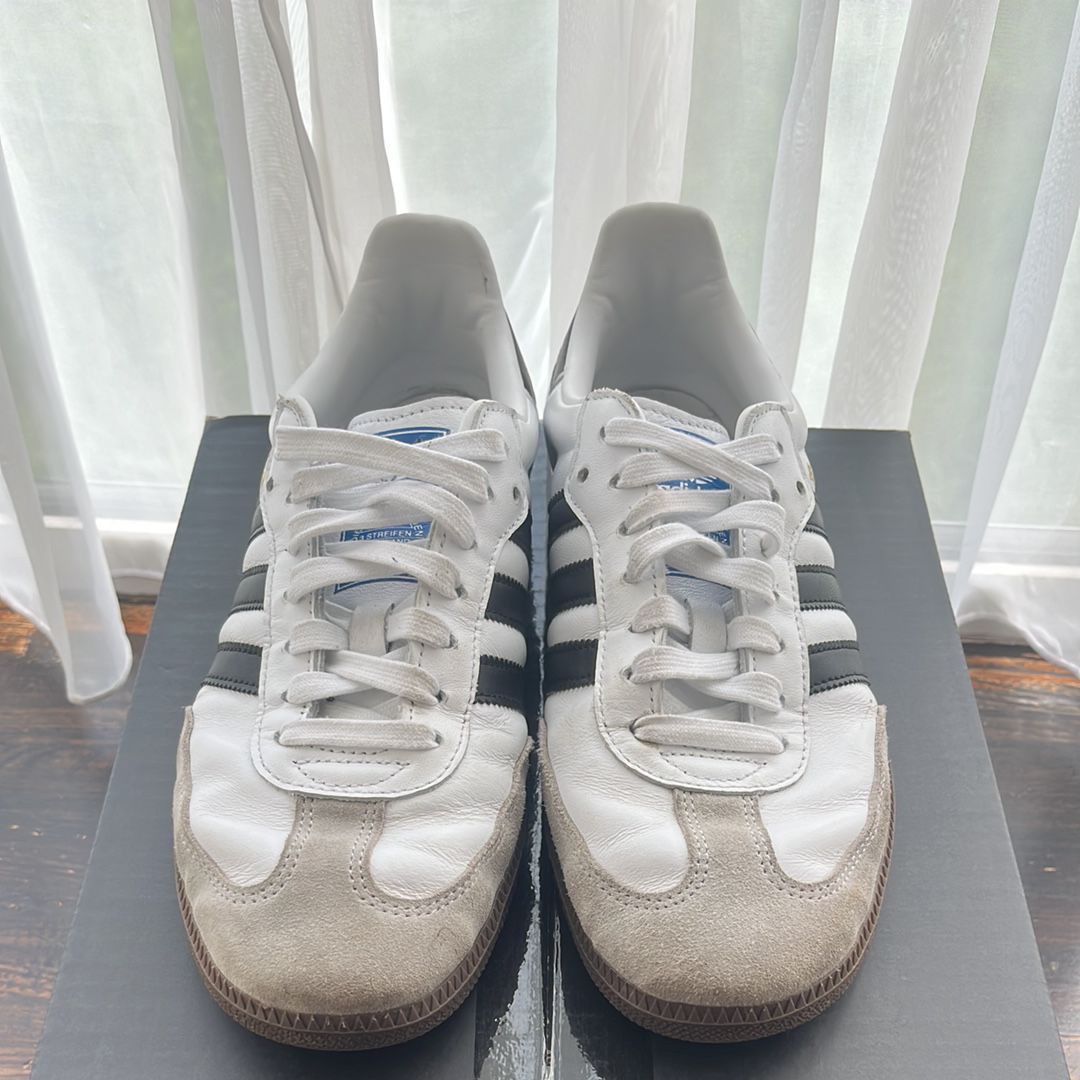 adidas Samba OG "Cloud White/Core Black/Clear Granite"