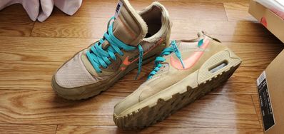 Off-White × Nike Air Max 90 "Desert Ore"