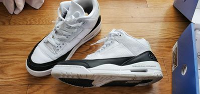 Fragment × Nike Air Jordan 3 "White/Black"