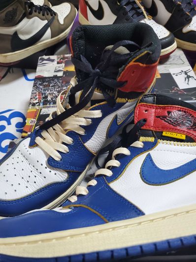 Union × Nike Air Jordan 1 Retro High OG NRG "Storm Blue/Varsity Red"