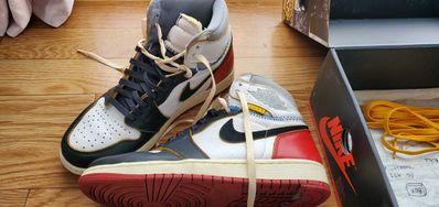 UNION × Nike Air Jordan 1 Retro High OG NRG "Varsity Red/Wolf Grey"