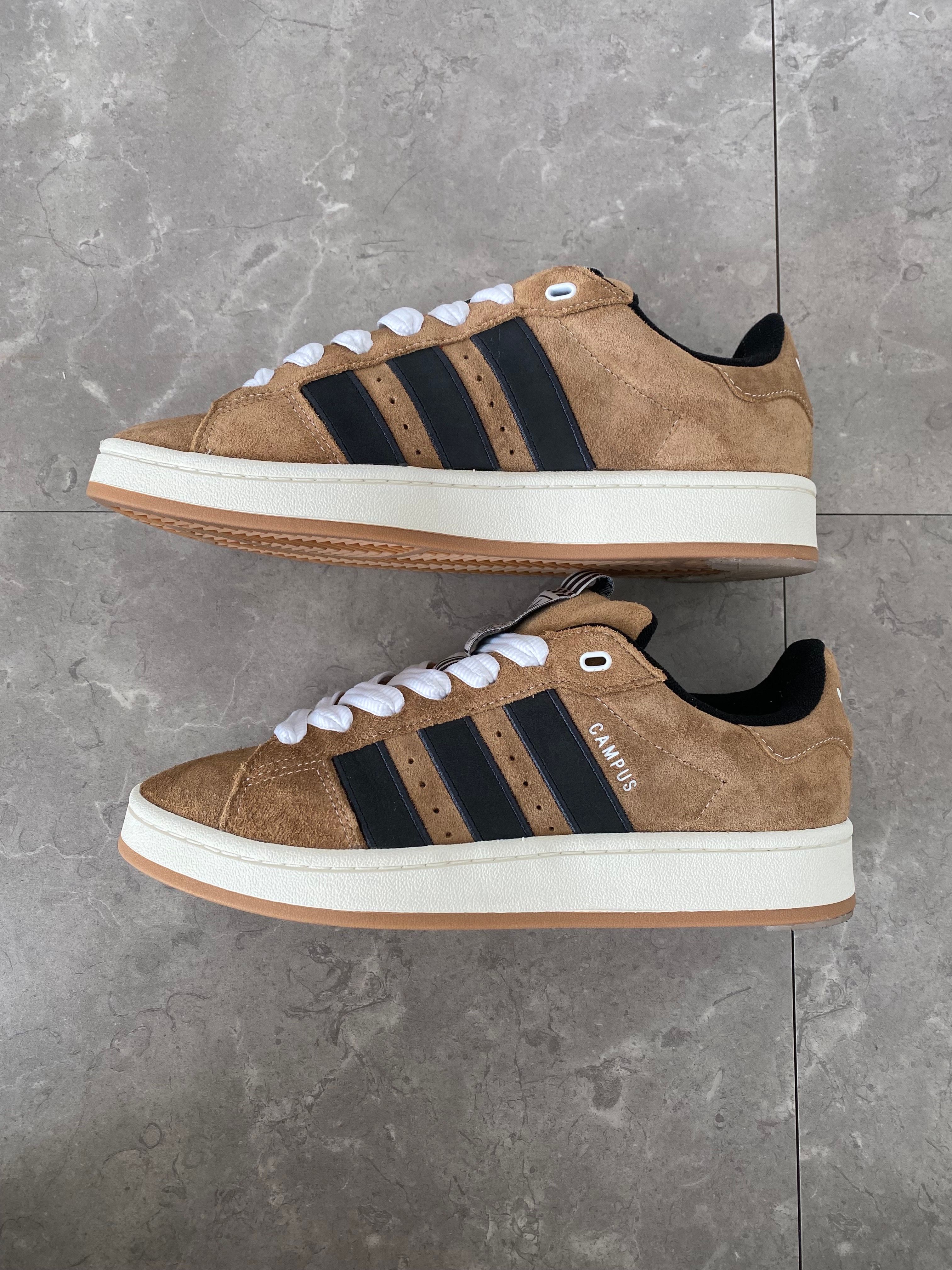 YNuK × adidas Campus 00S "Brown Desert/Core Black/Off White"