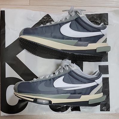 sacai × Nike Zoom Cortez "Iron Grey"