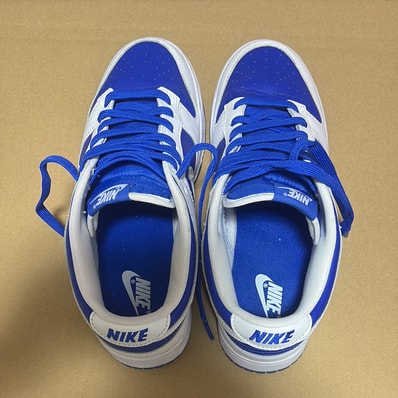 Nike Dunk Low Retro "Racer Blue and White"