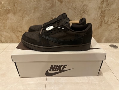 Travis Scott × Nike Air Jordan 1 Low OG SP "Velvet Brown and Dark Mocha"