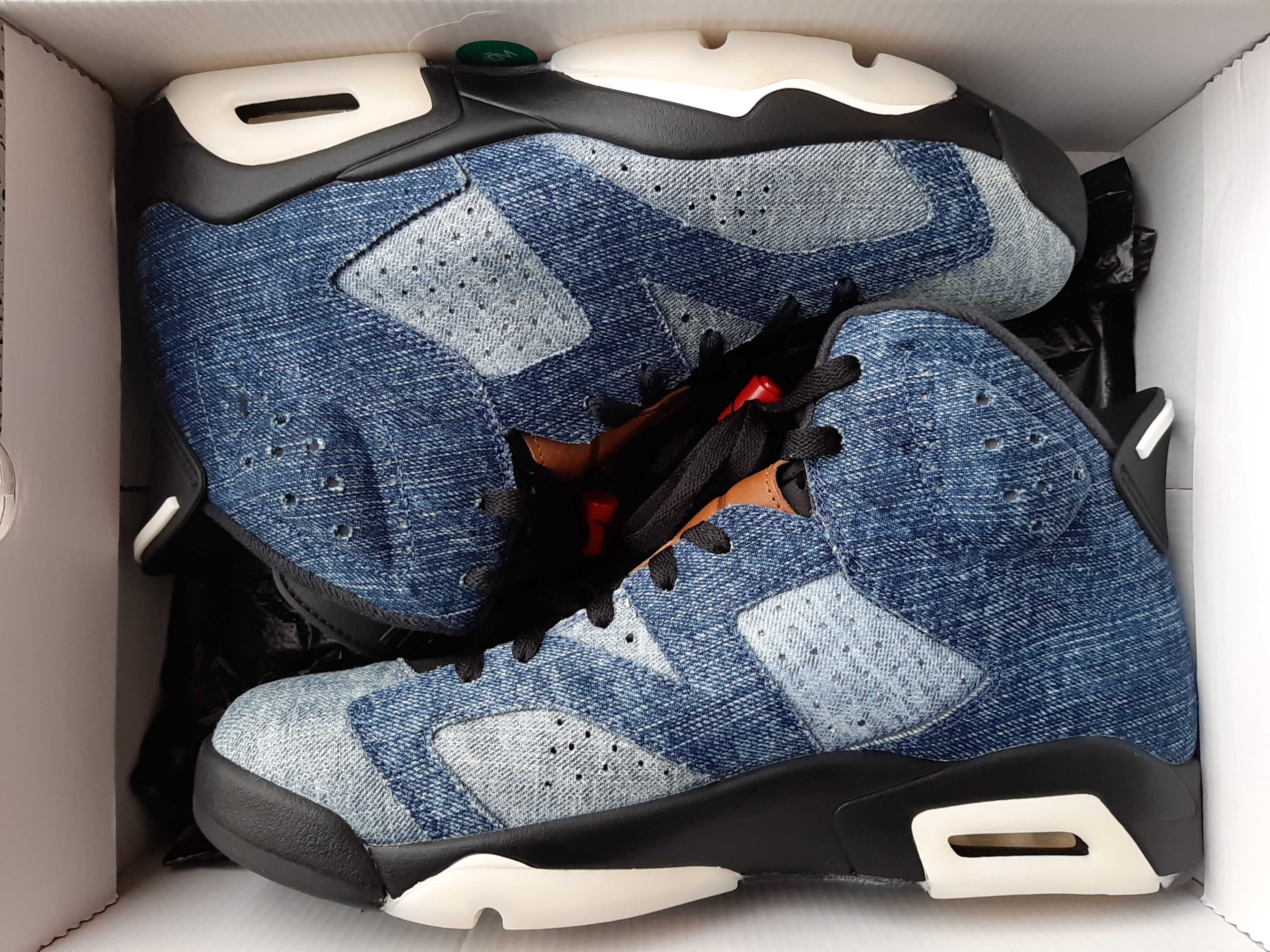 NIKE AIR JORDAN 6 "WASHED DENIM"
