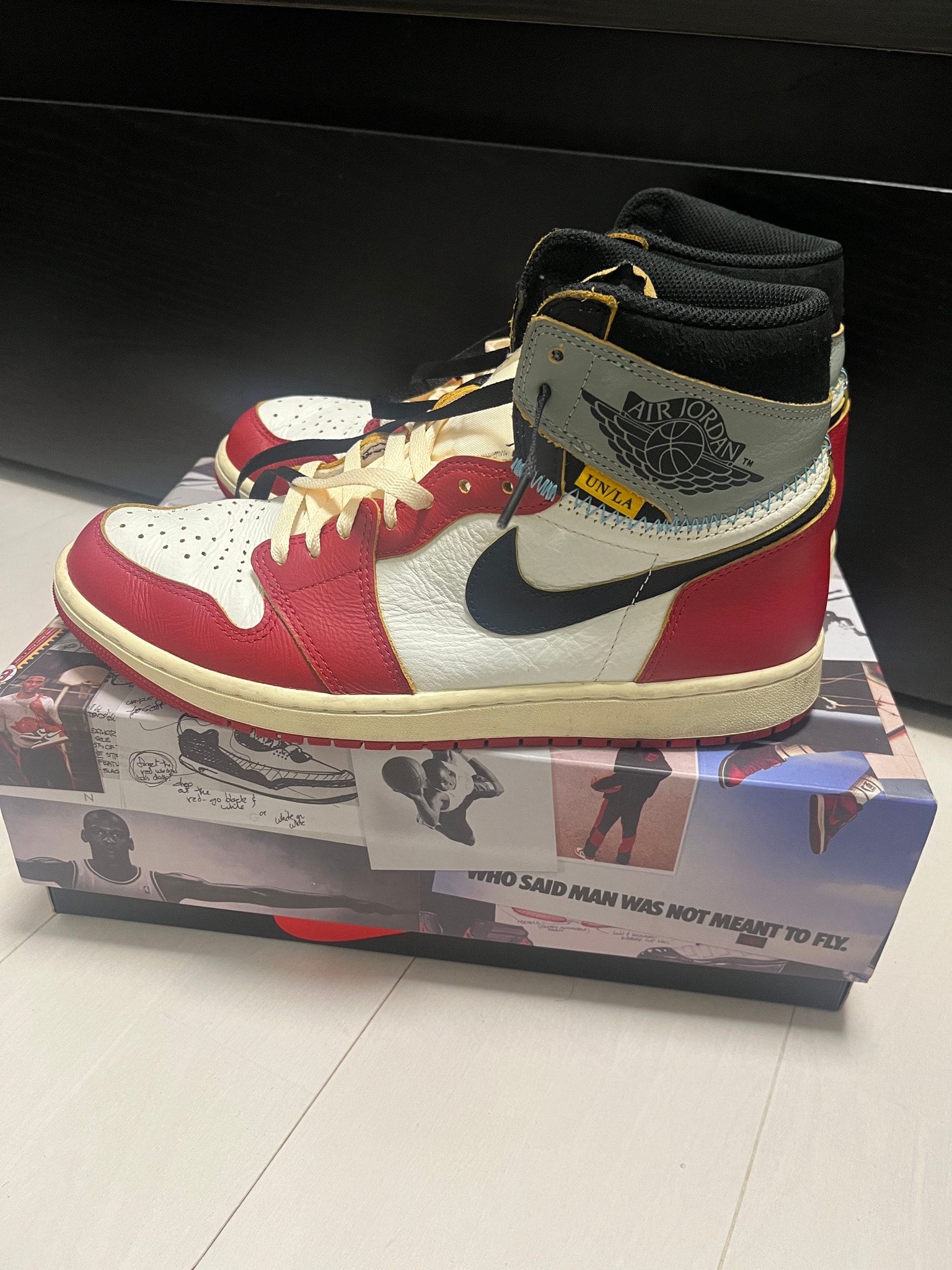 UNION × Nike Air Jordan 1 Retro High OG "Chicago/Shadow"
