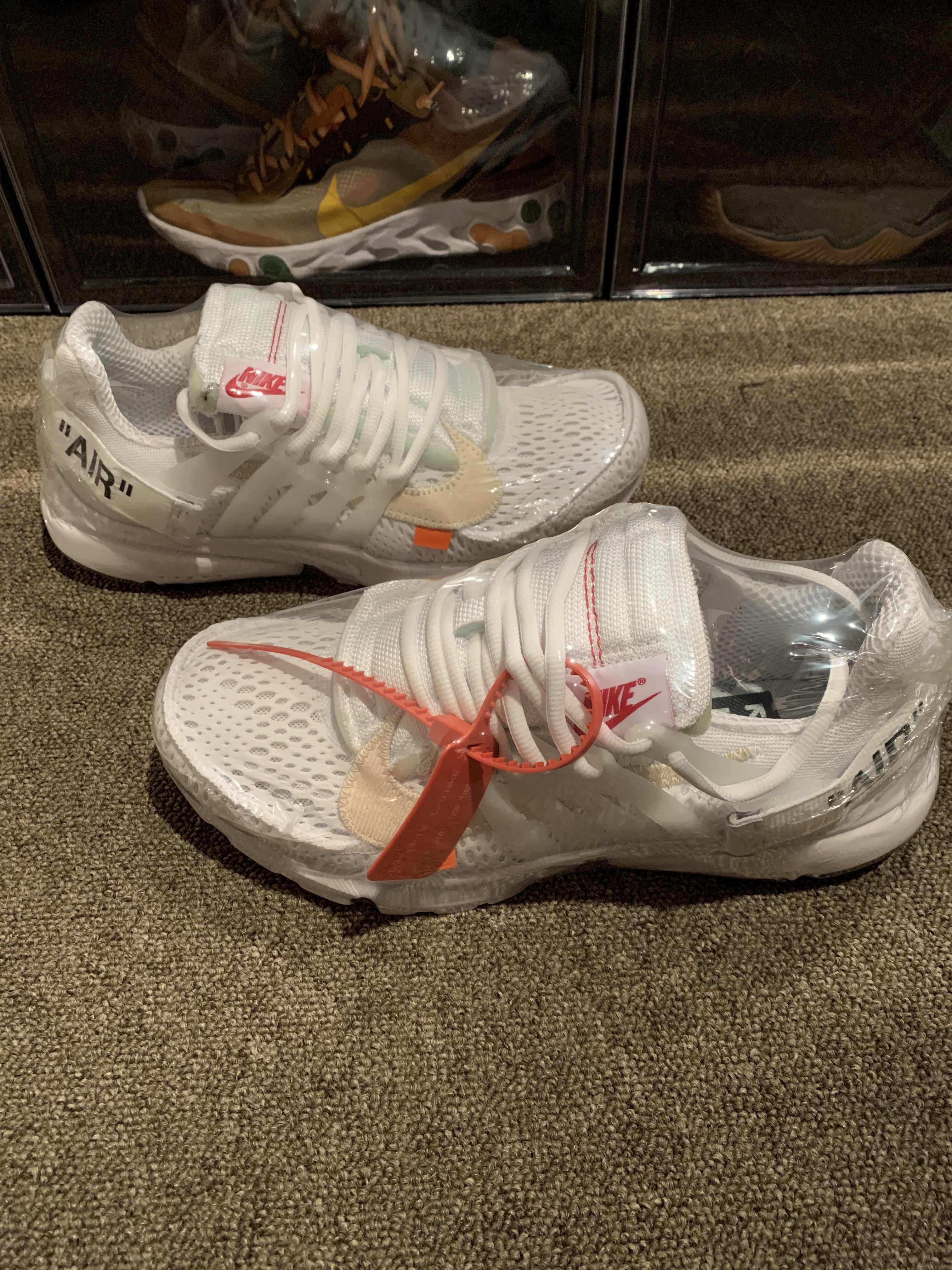 Off-White × Nike Air Presto "White/Black/Cone"