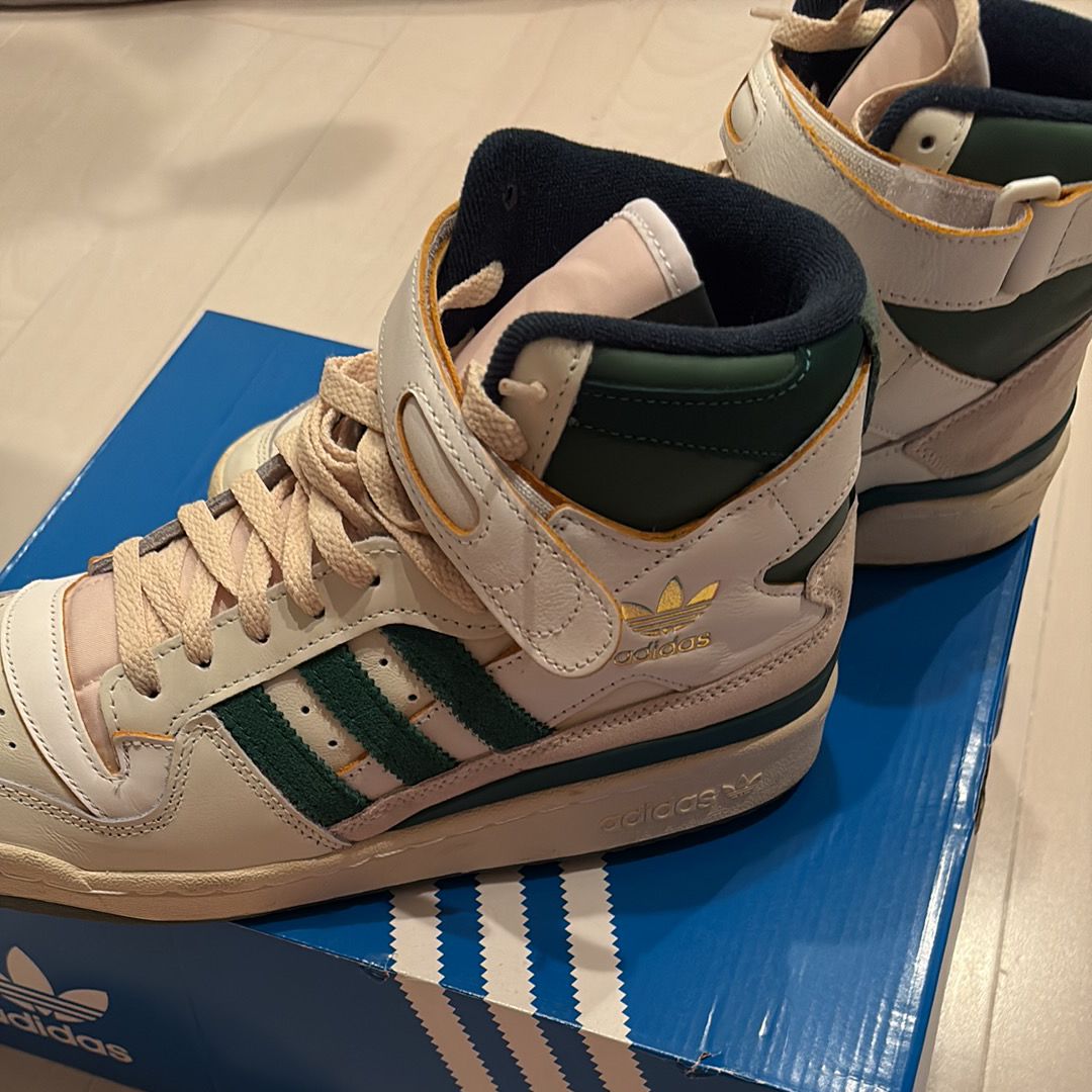adidas Forum 84 "Off White/Team Dark Green/Footwear White"