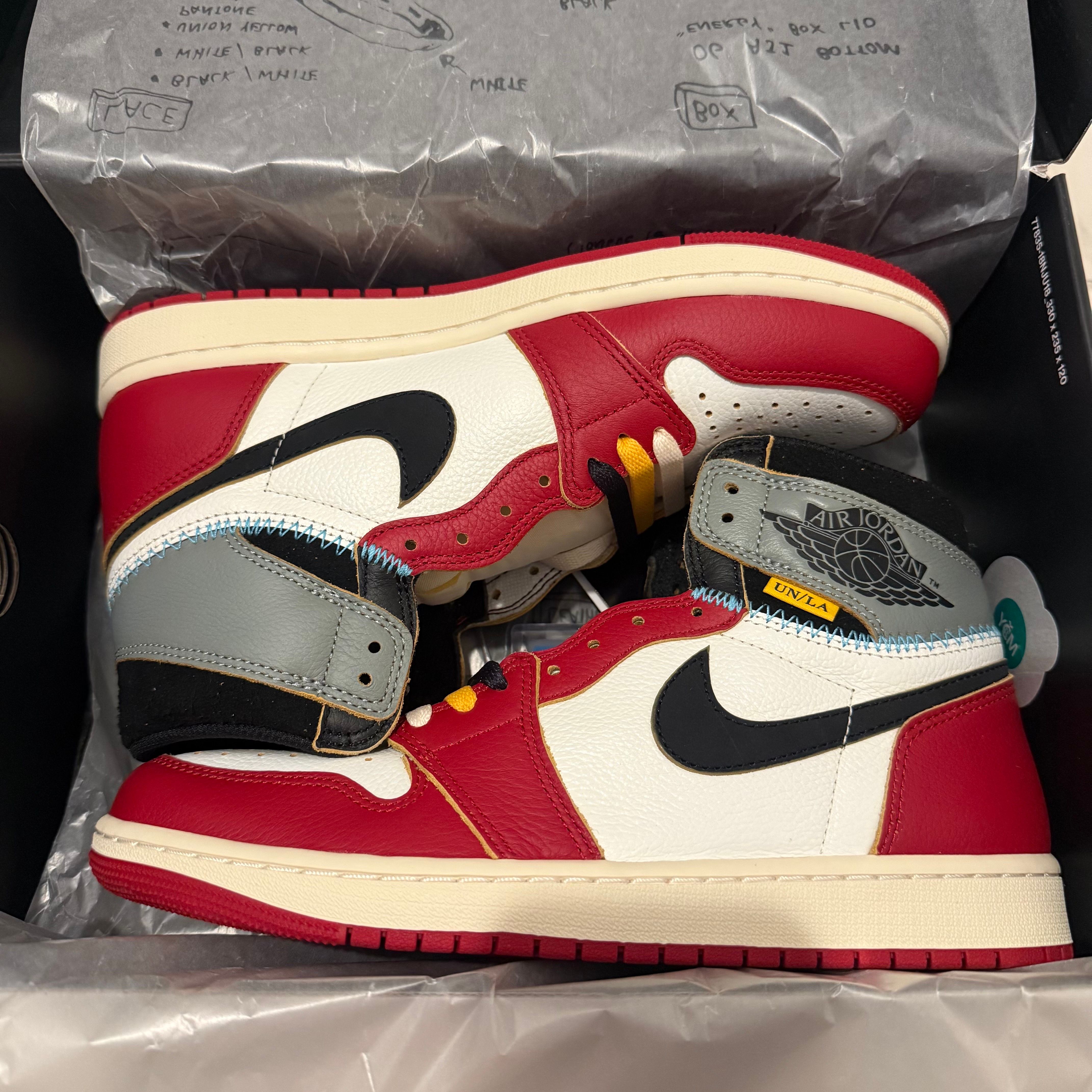 UNION × Nike Air Jordan 1 Retro High OG "Chicago/Shadow"