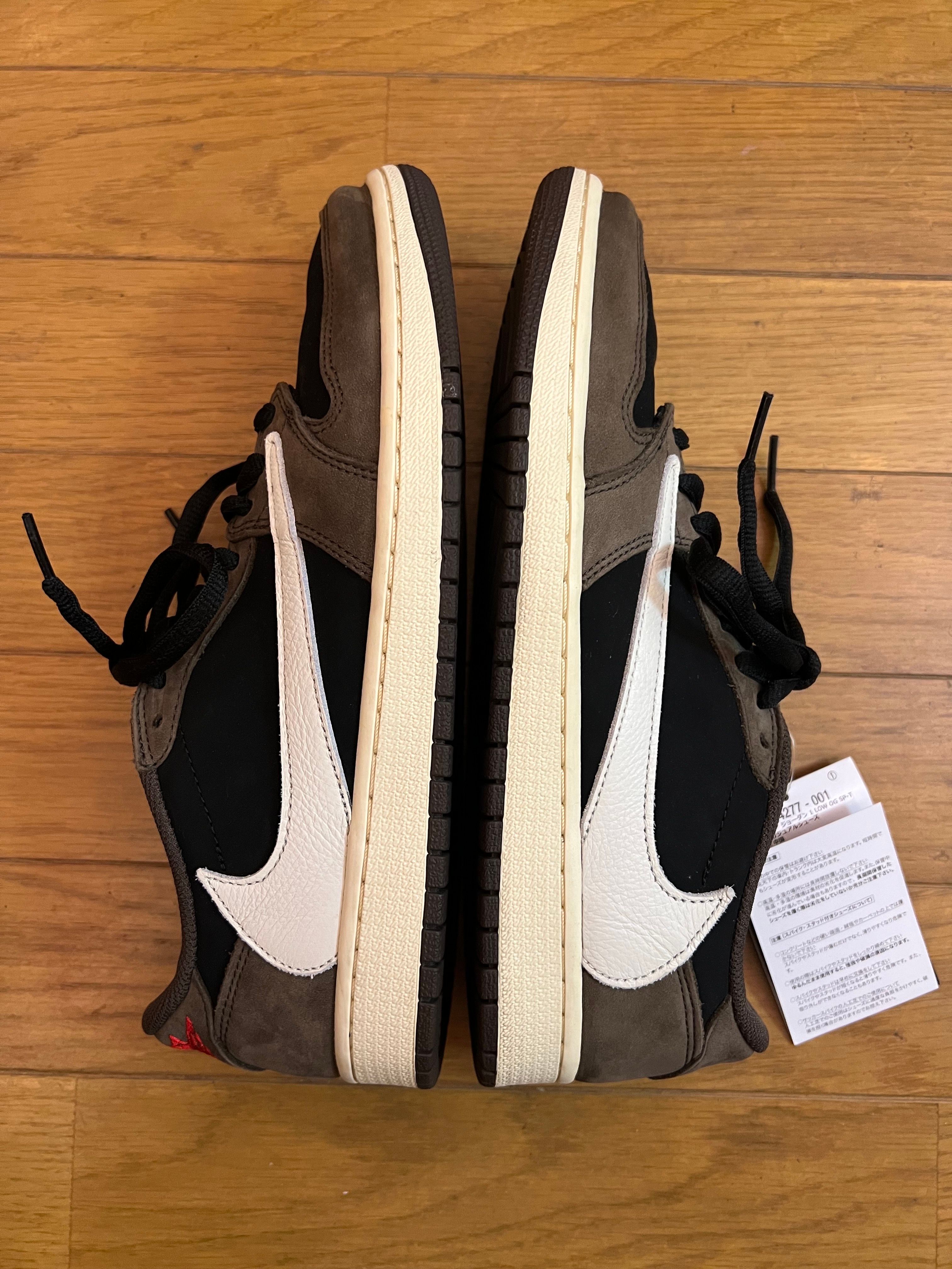 Travis Scott × Nike Air Jordan 1 Low OG SP-T  "Black/Dark Mocha"