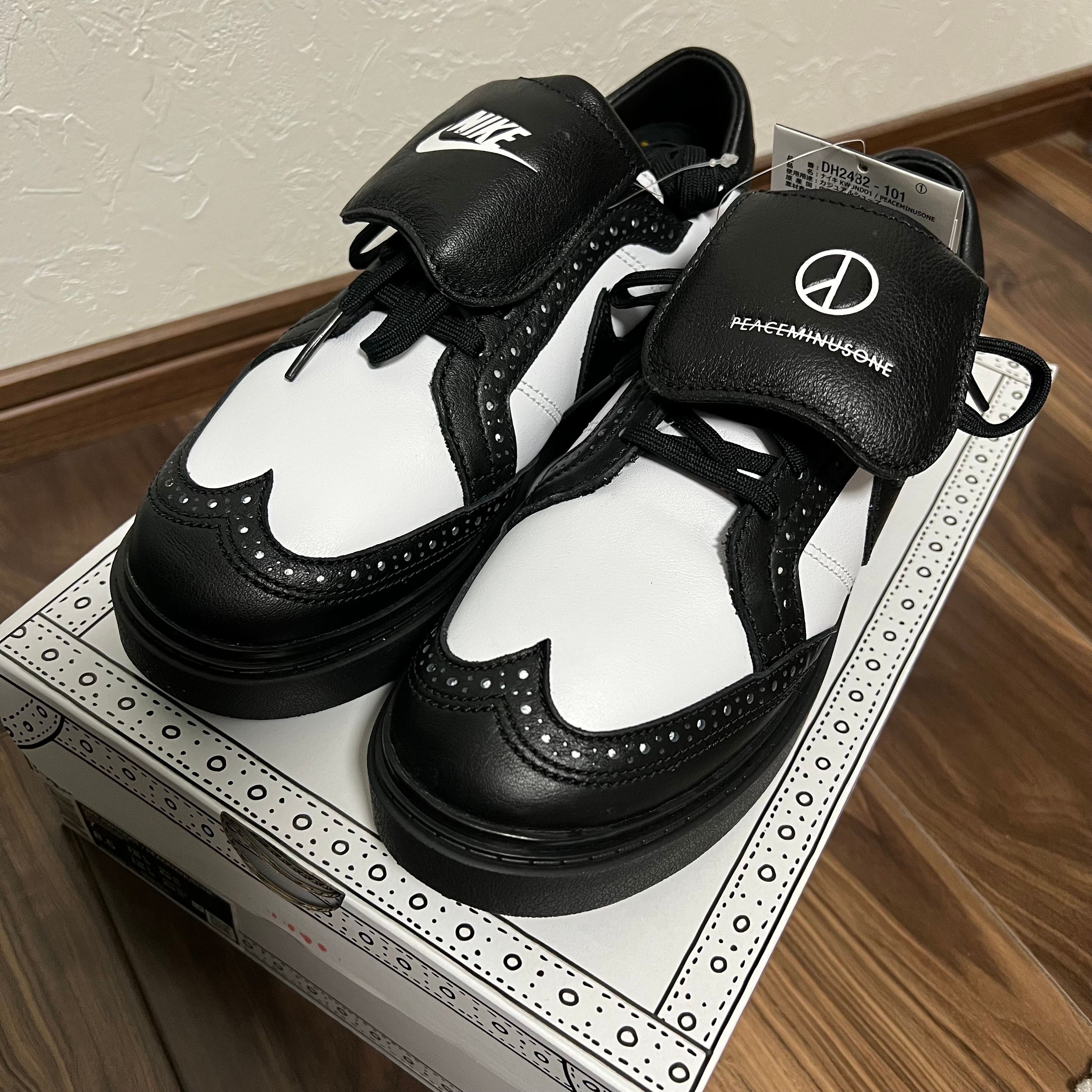 PEACEMINUSONE × Nike Kwondo 1 "Black and White" / G-DRAGON