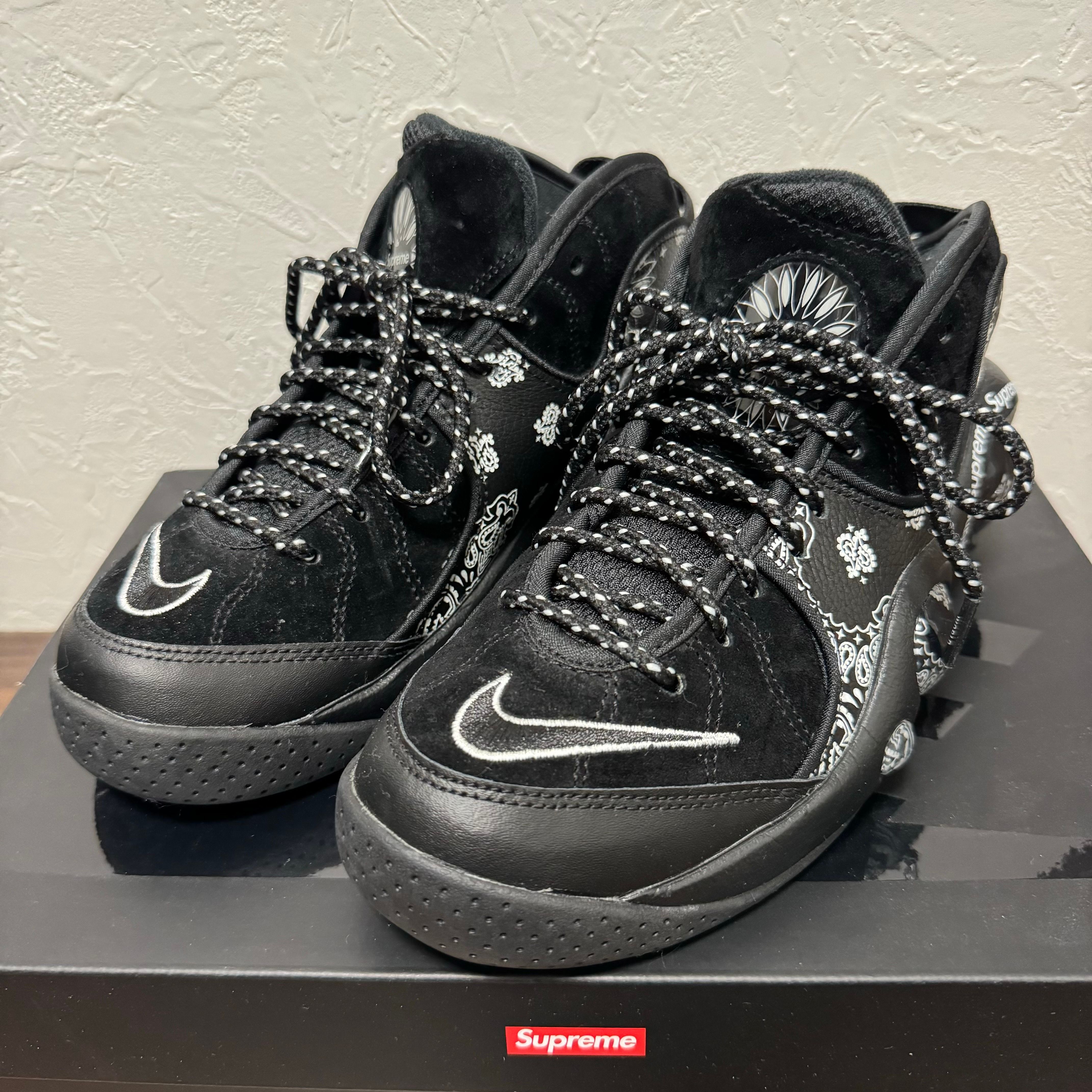 Supreme × Nike Air Zoom Flight 95 SP "Black/White"