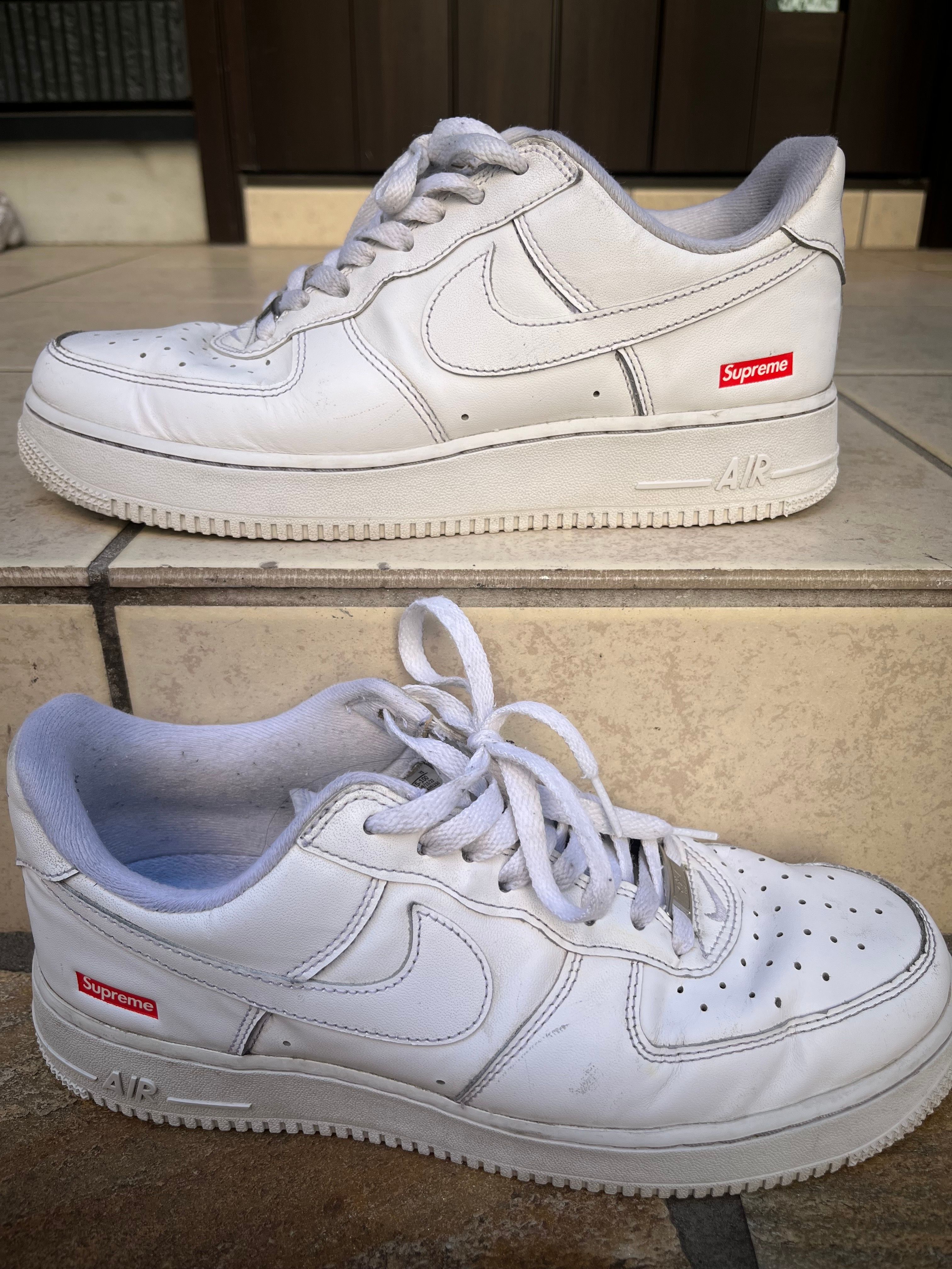 Supreme × Nike Air Force 1 Low "White"