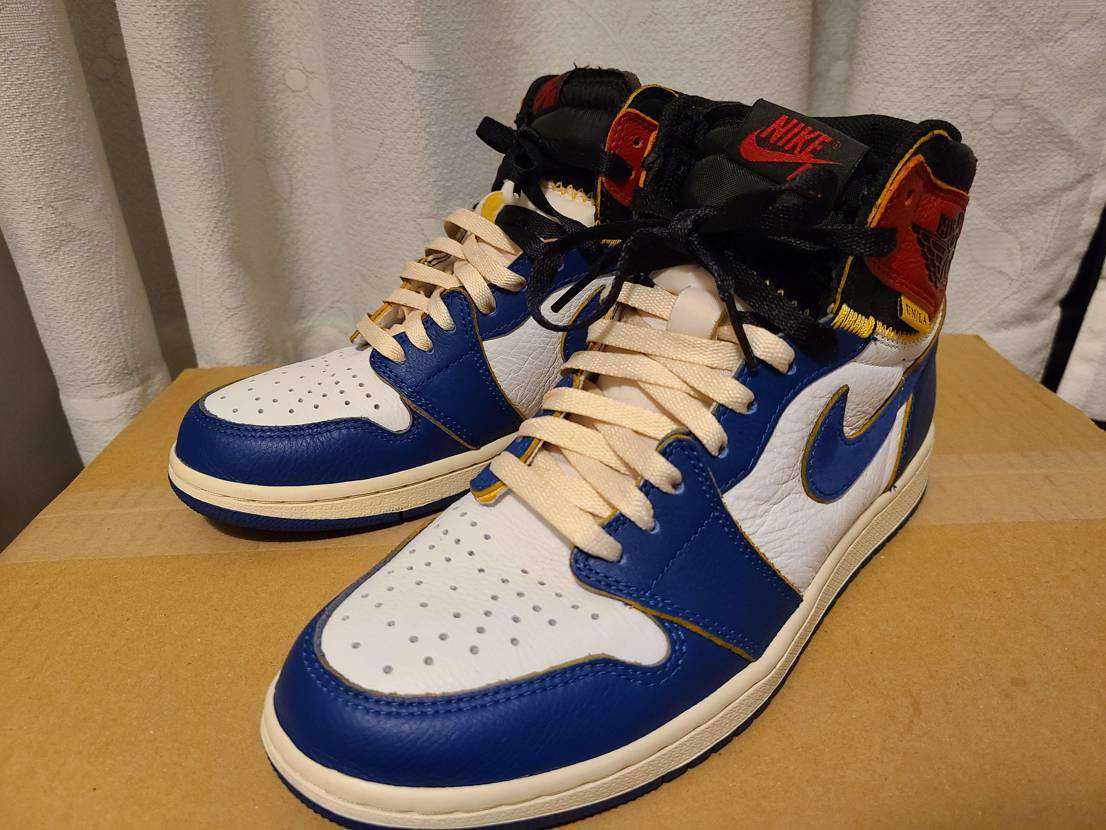 Union × Nike Air Jordan 1 Retro High OG NRG "Storm Blue/Varsity Red"