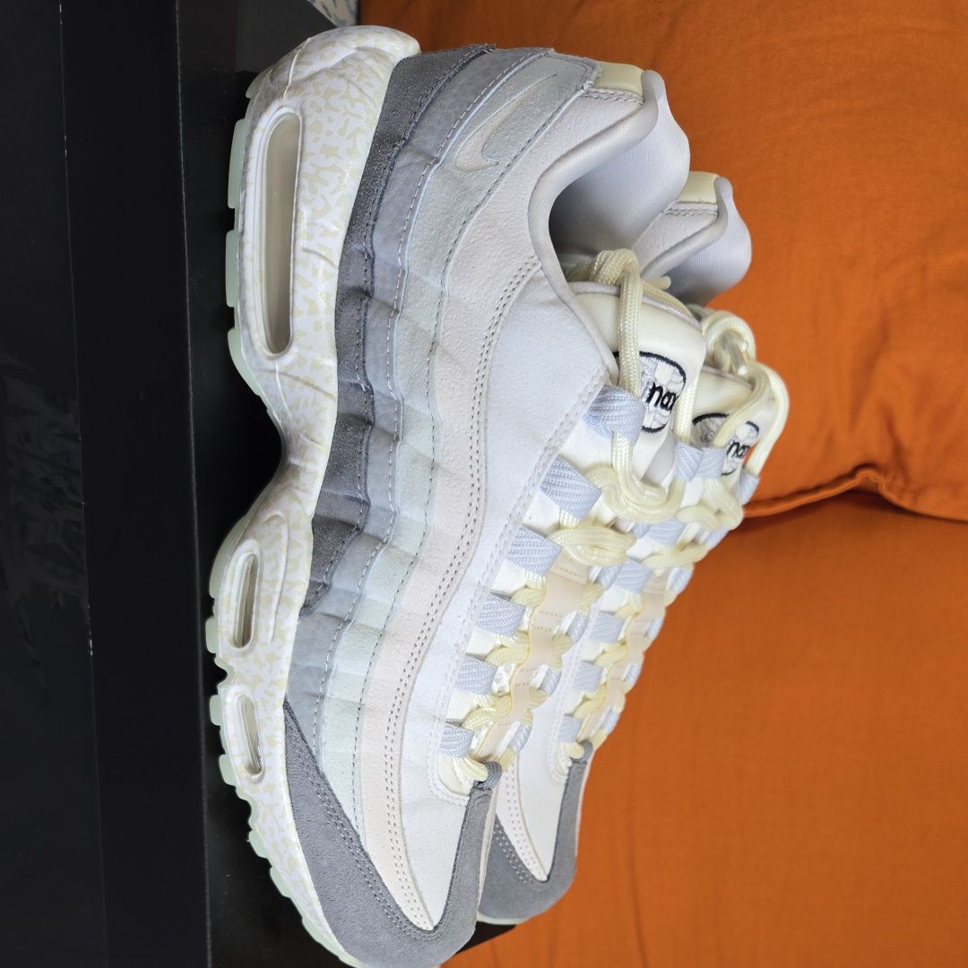 Nike Air Max 95 QS Skeleton "Summit White/Light Born Cool Grey"