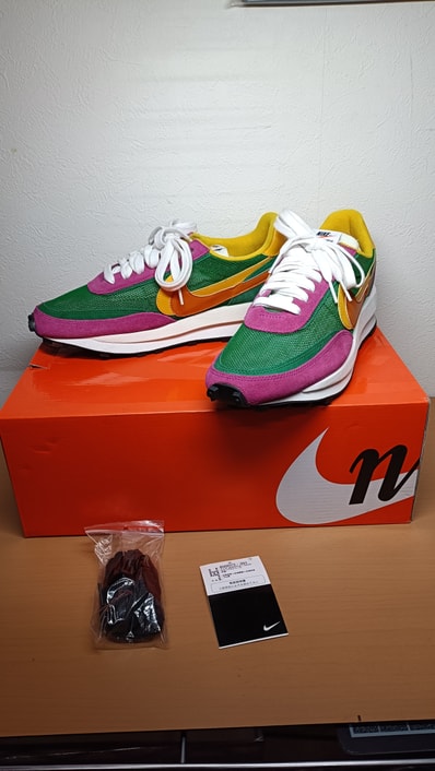 sacai × Nike LDV Waffle "Pine/Green"