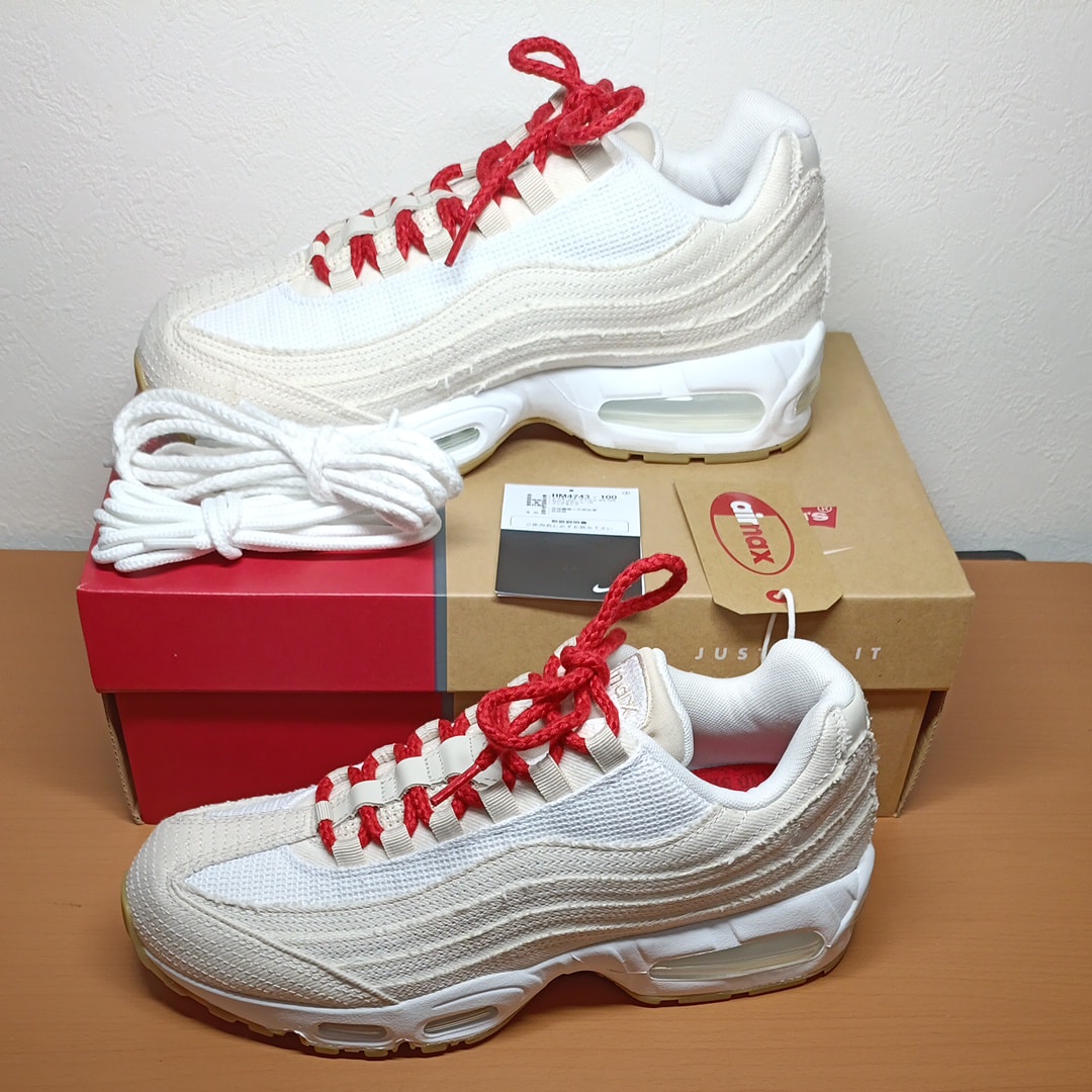 Levi's × Nike Air Max 95 OG "Denim White"