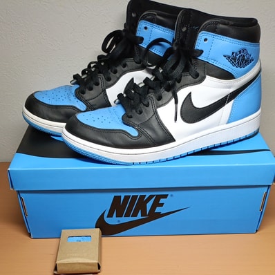 Nike Air Jordan 1 Retro High OG "University Blue/UNC Toe"