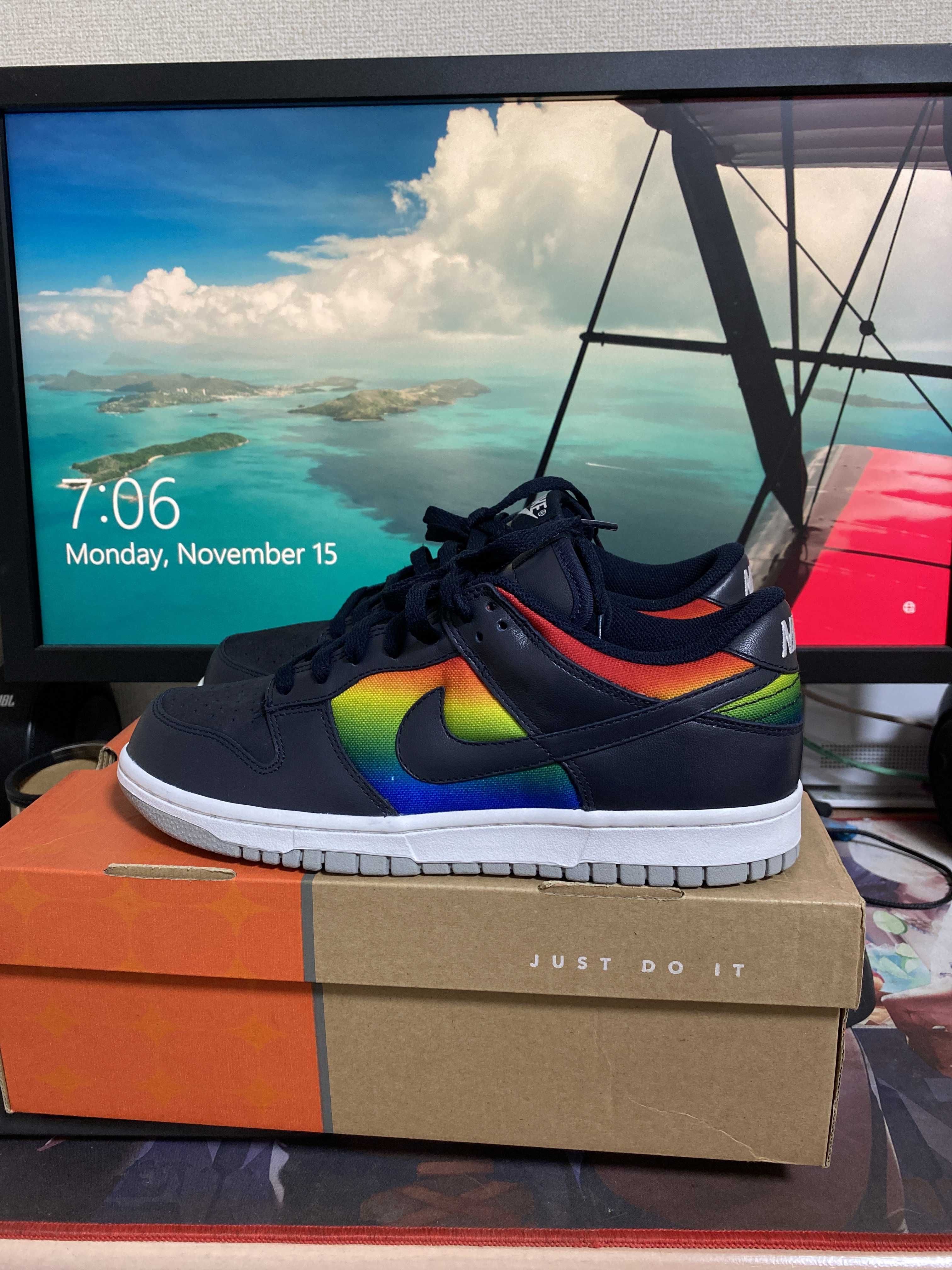 Nike SB Dunk Low Orange Label "Obsidian/Black-Light Gum Brown"