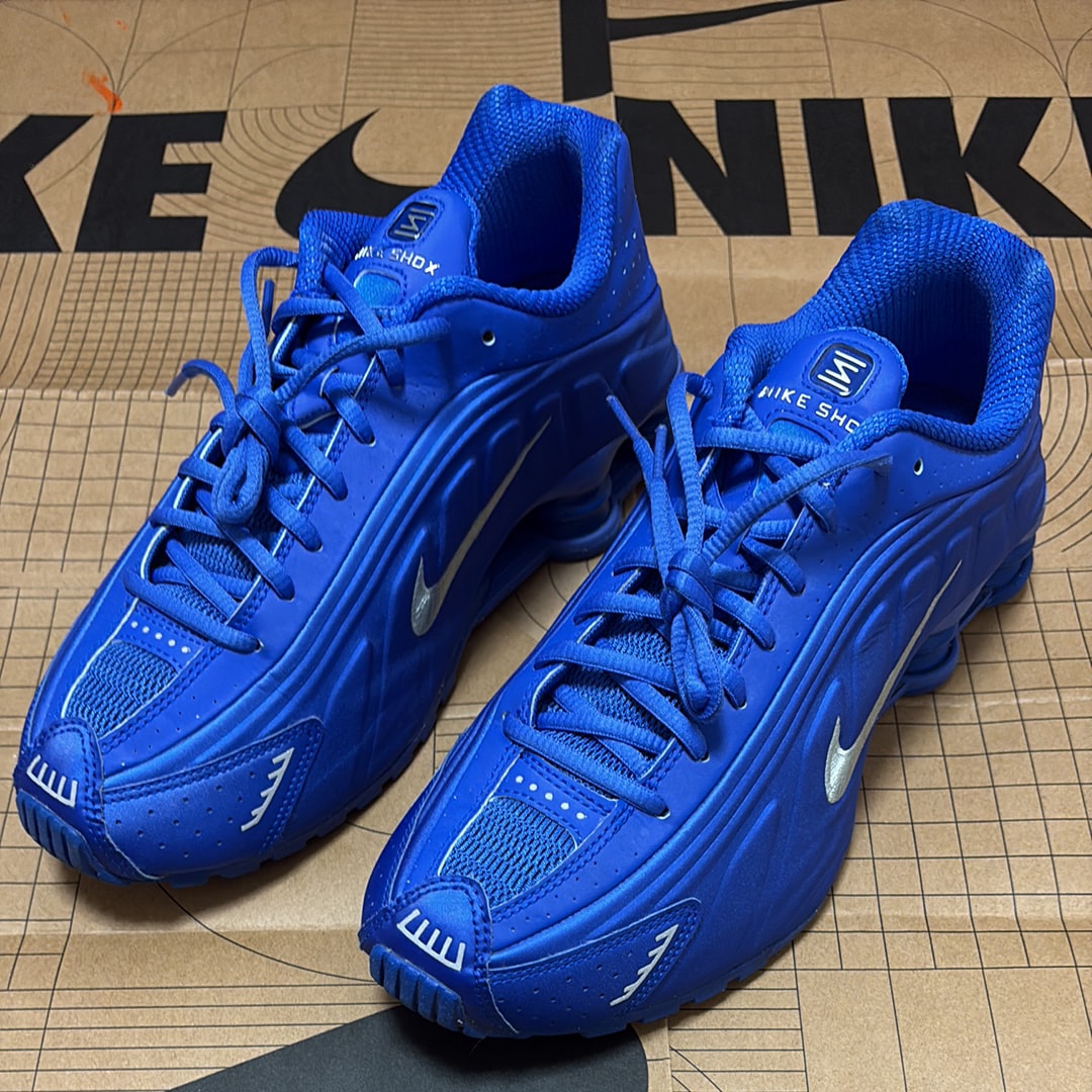 Nike Women's Shox R4 "Racer Blue and Metallic Silver"