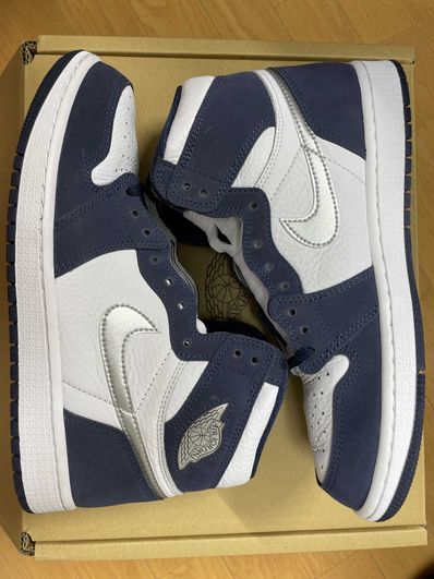 Nike Air Jordan 1 Retro High OG CO.JP "Midnight Navy"(2020)(ブリーフケース付き)