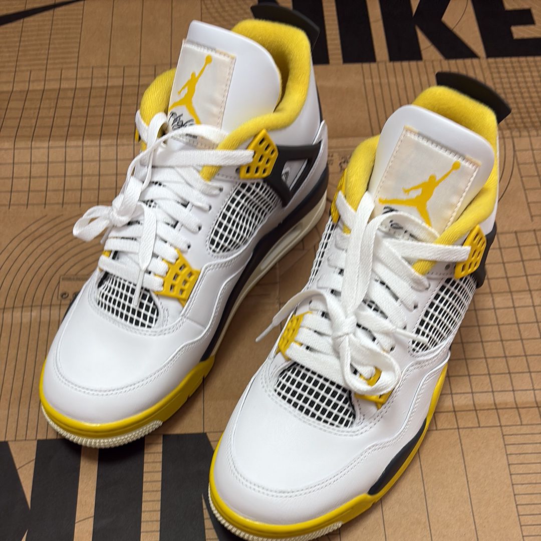 NIKE AIR JORDAN 4 RETRO GS 25 ナイキ ジョーダン NIKE AIR JORDAN 4 RETRO (GS) WHITE/OXIDIZED GREEN 国内発送