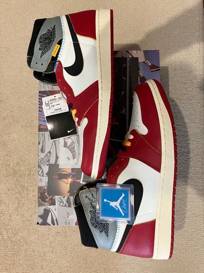 UNION × Nike Air Jordan 1 Retro High OG "Chicago/Shadow"