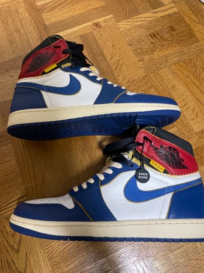 Union × Nike Air Jordan 1 Retro High OG NRG "Storm Blue/Varsity Red"