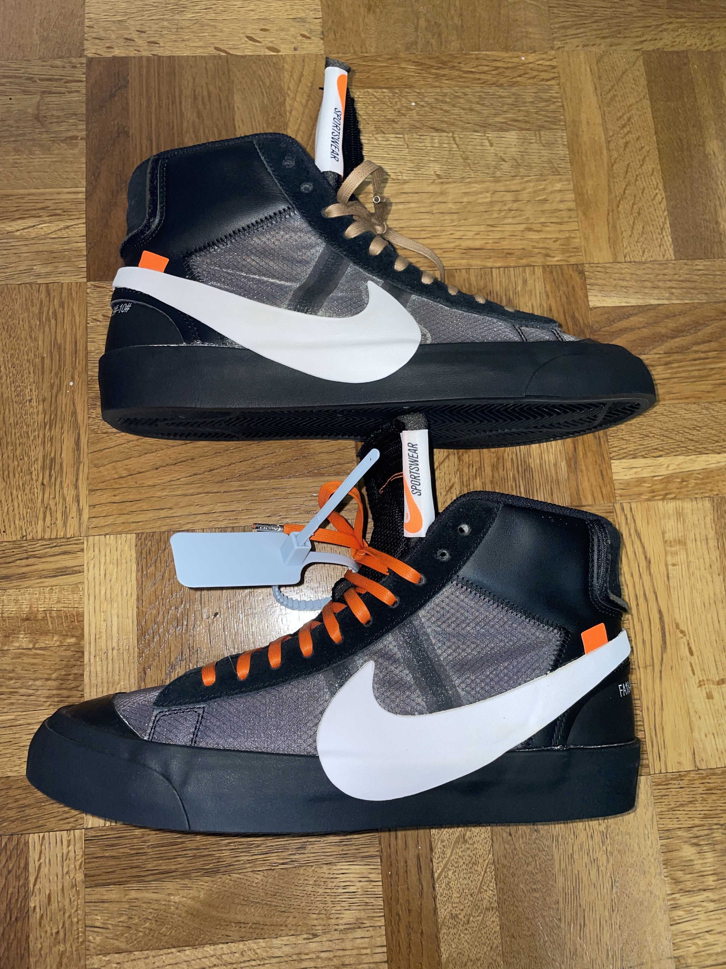 Off-White × Nike Blazer Studio Mid "Grim Reaper"