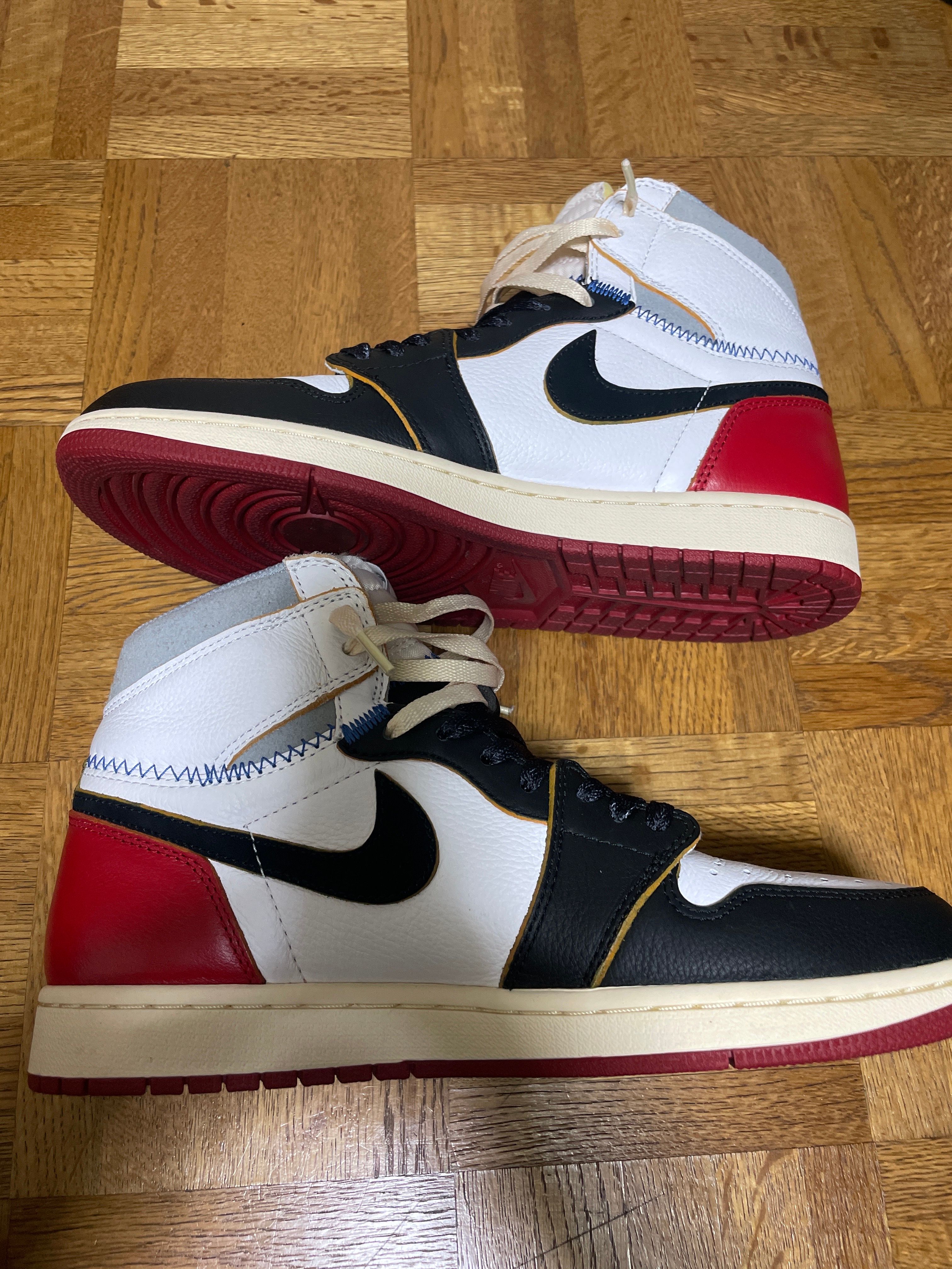 UNION × Nike Air Jordan 1 Retro High OG NRG "Varsity Red/Wolf Grey"