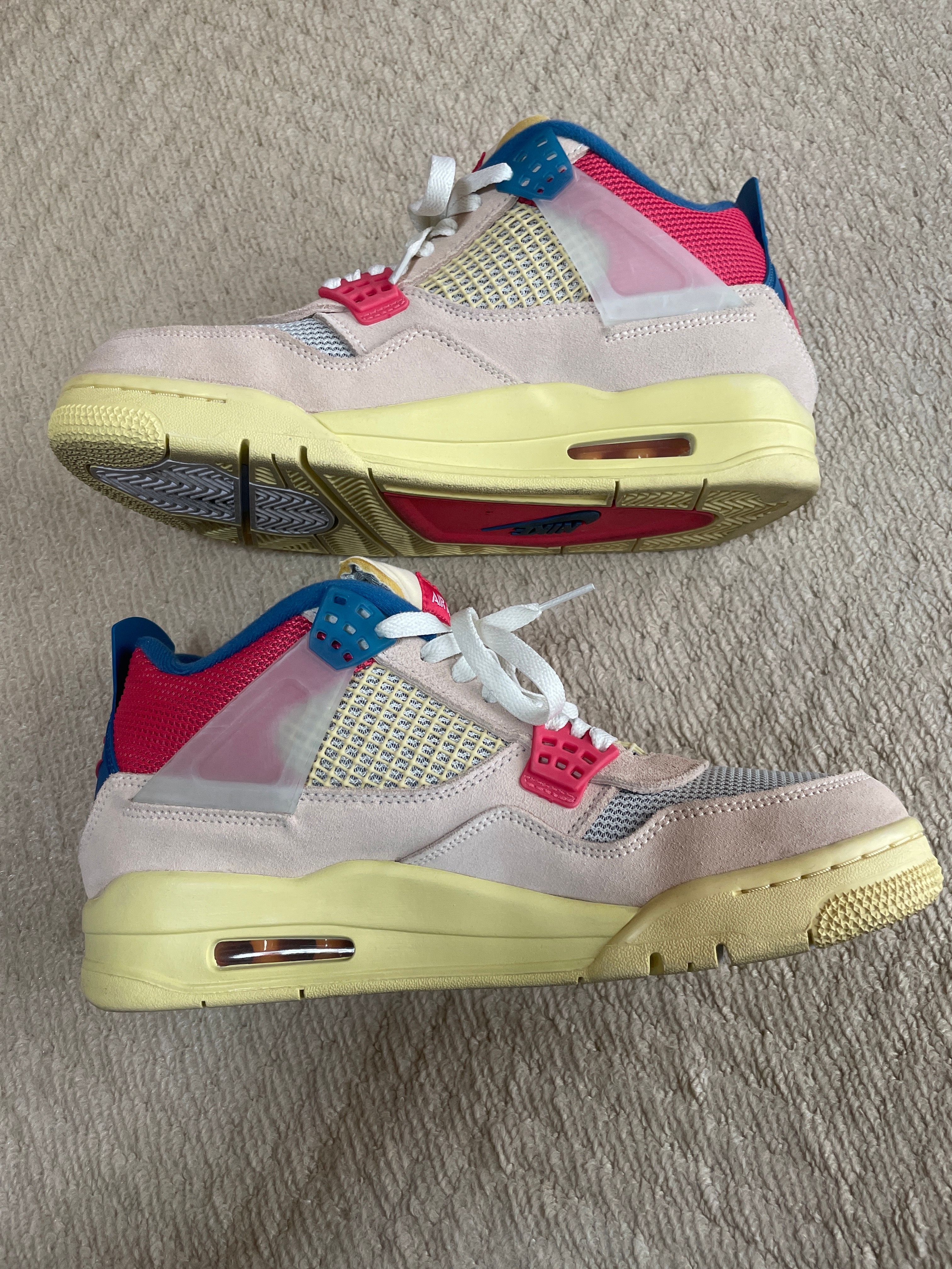 UNION × Nike Air Jordan 4 SP "Guava Ice/Light Fusion Red"
