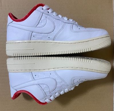 KITH × Nike Air Force 1 Low "White/Red"