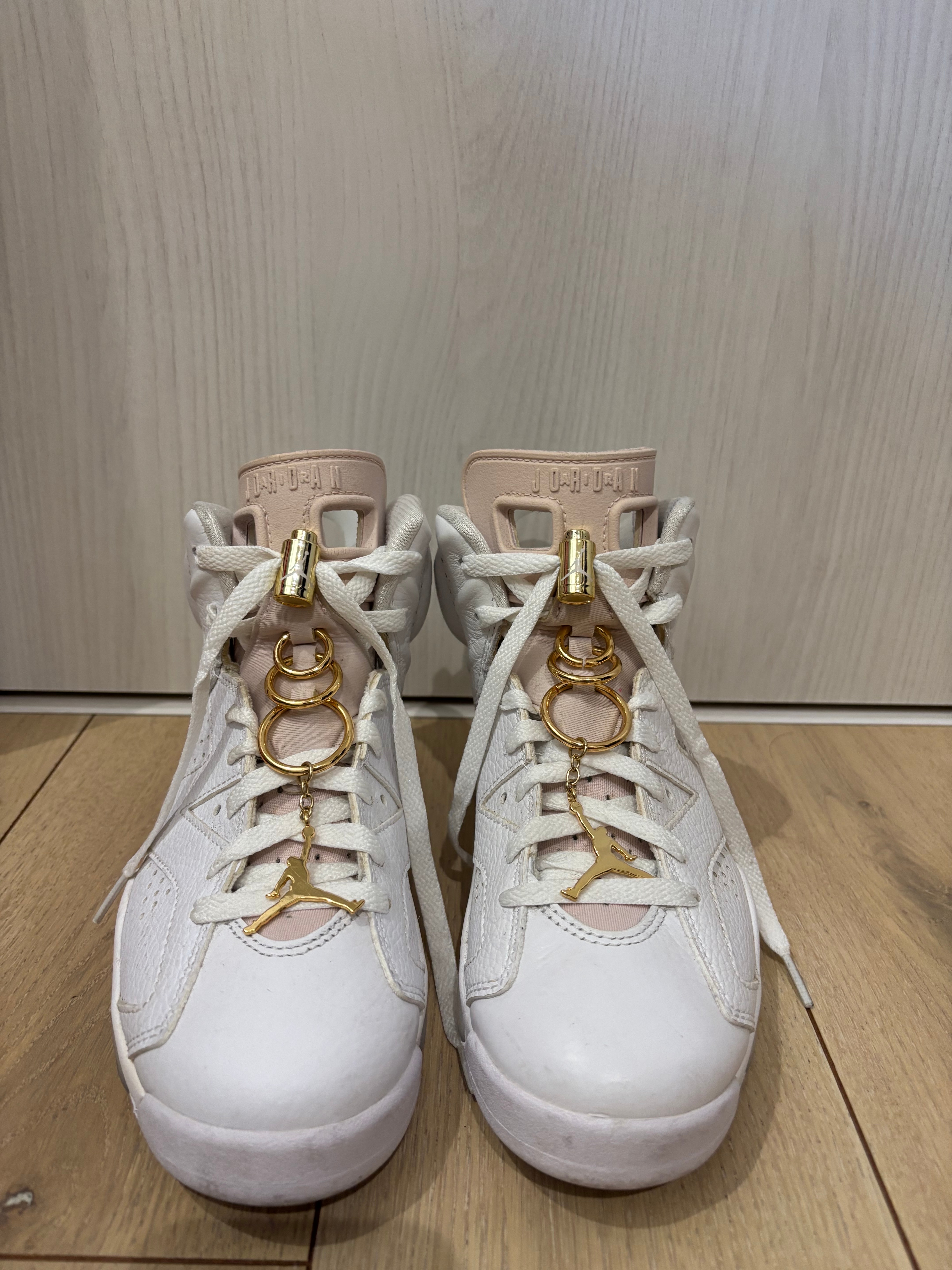Nike Women's Air Jordan 6 "Gold Hoops"
